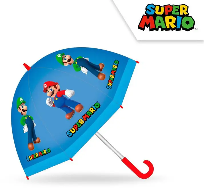 Super Mario Kinder Regenschirm Ø70 cm Produktfoto