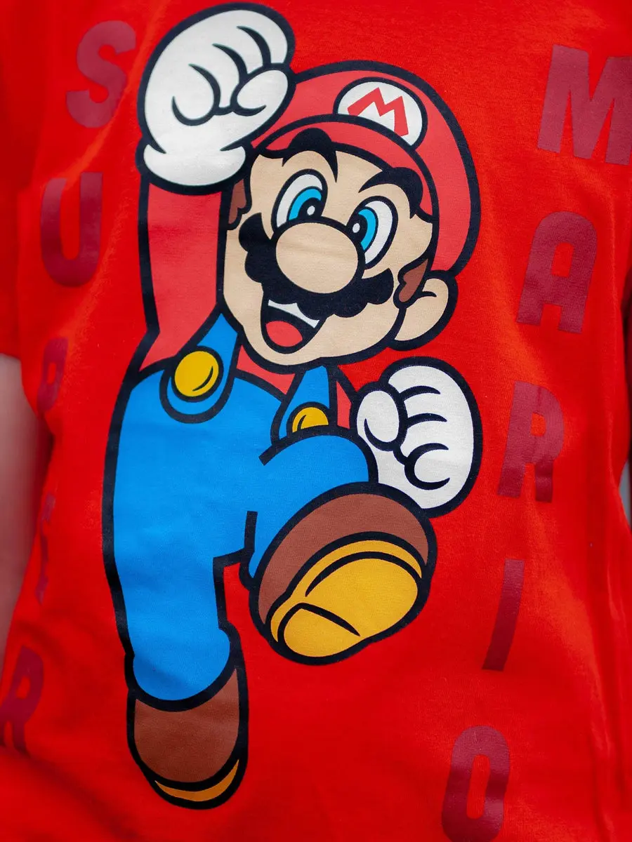 Super Mario kurzer Kinderpyjama termékfotó