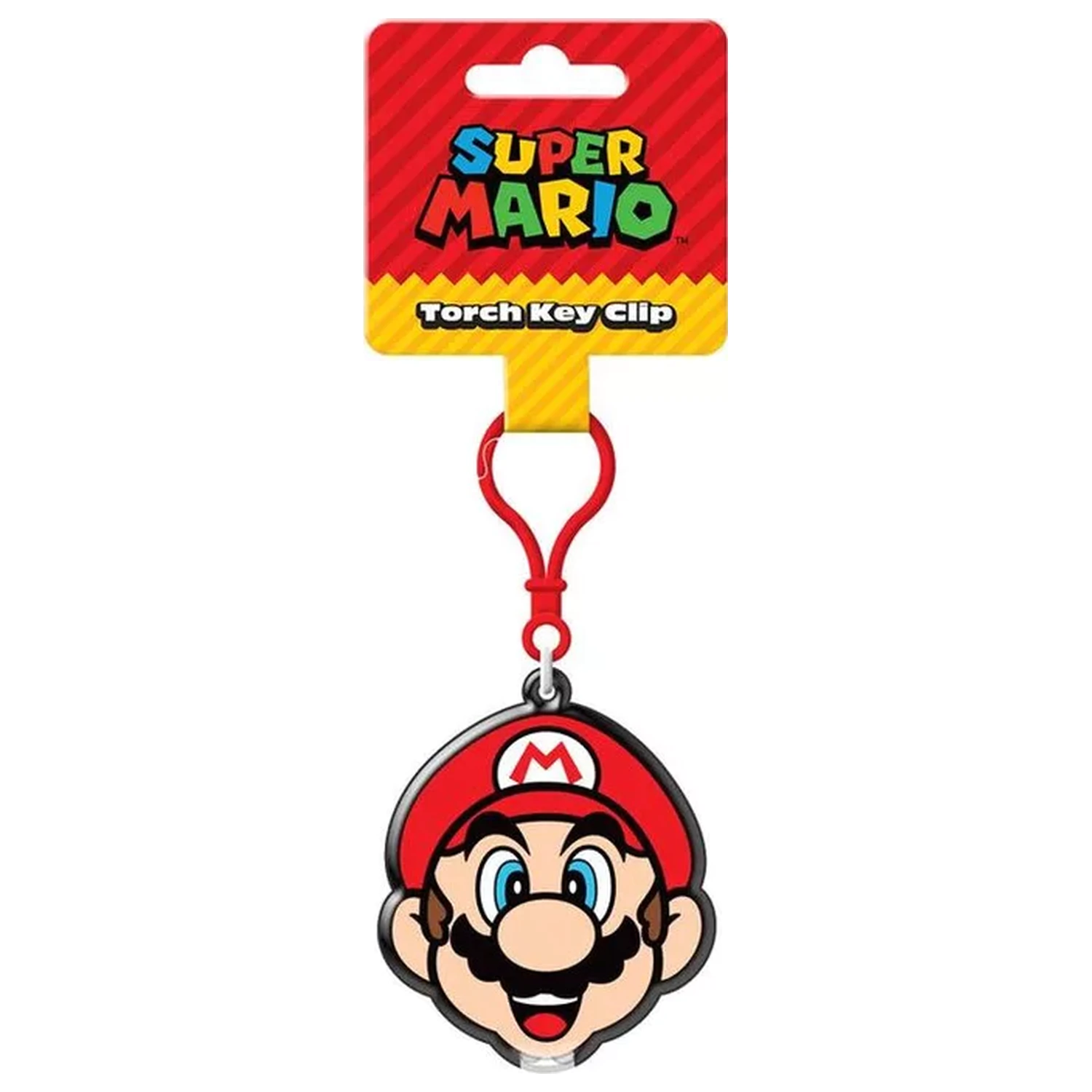 Super Mario Happy leuchtender Schlüsselanhänger Produktfoto
