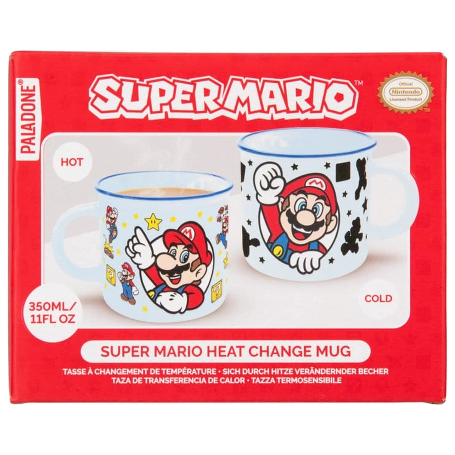 Super Mario Wärmewechsel-Tasse Mario Produktfoto