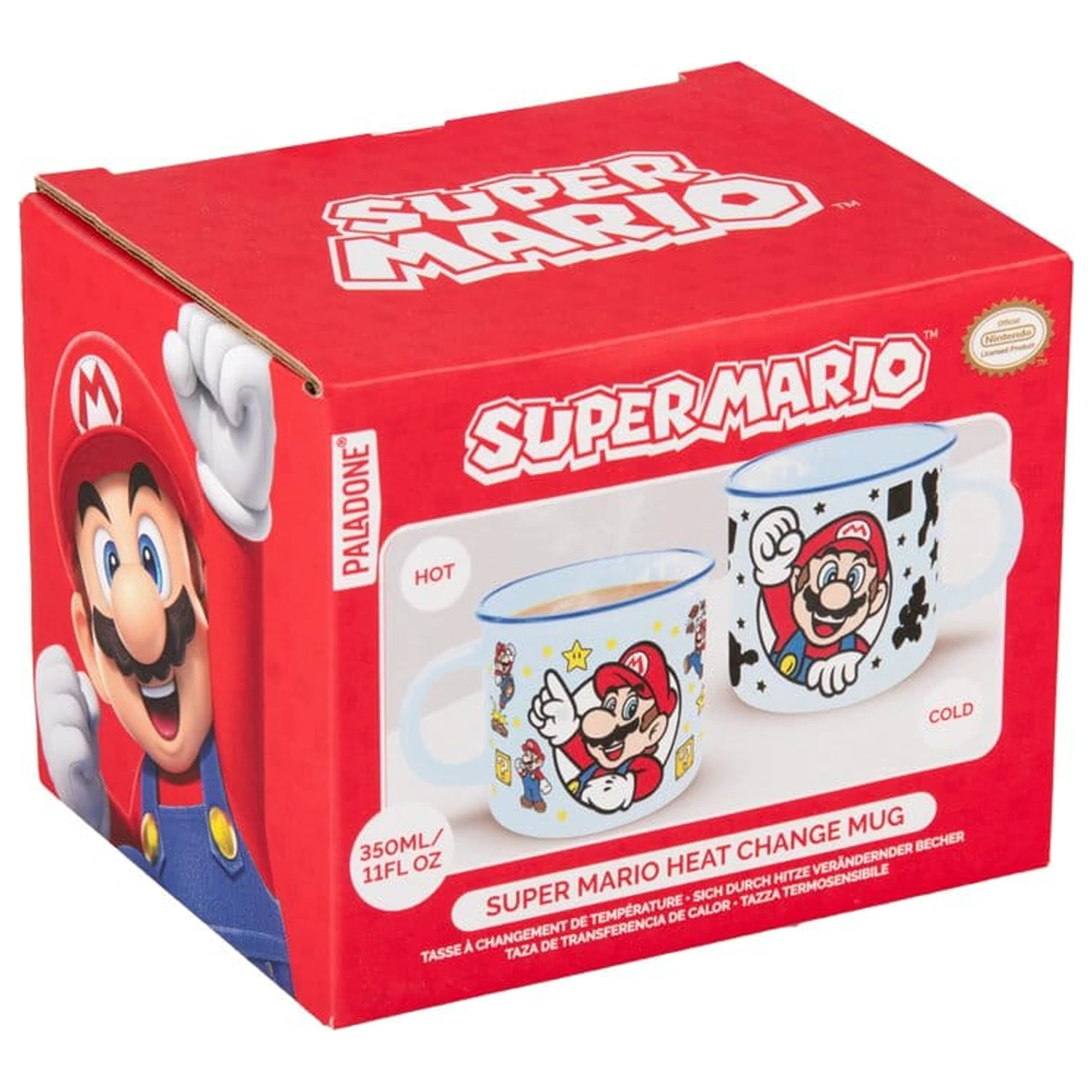 Super Mario Wärmewechsel-Tasse Mario Produktfoto