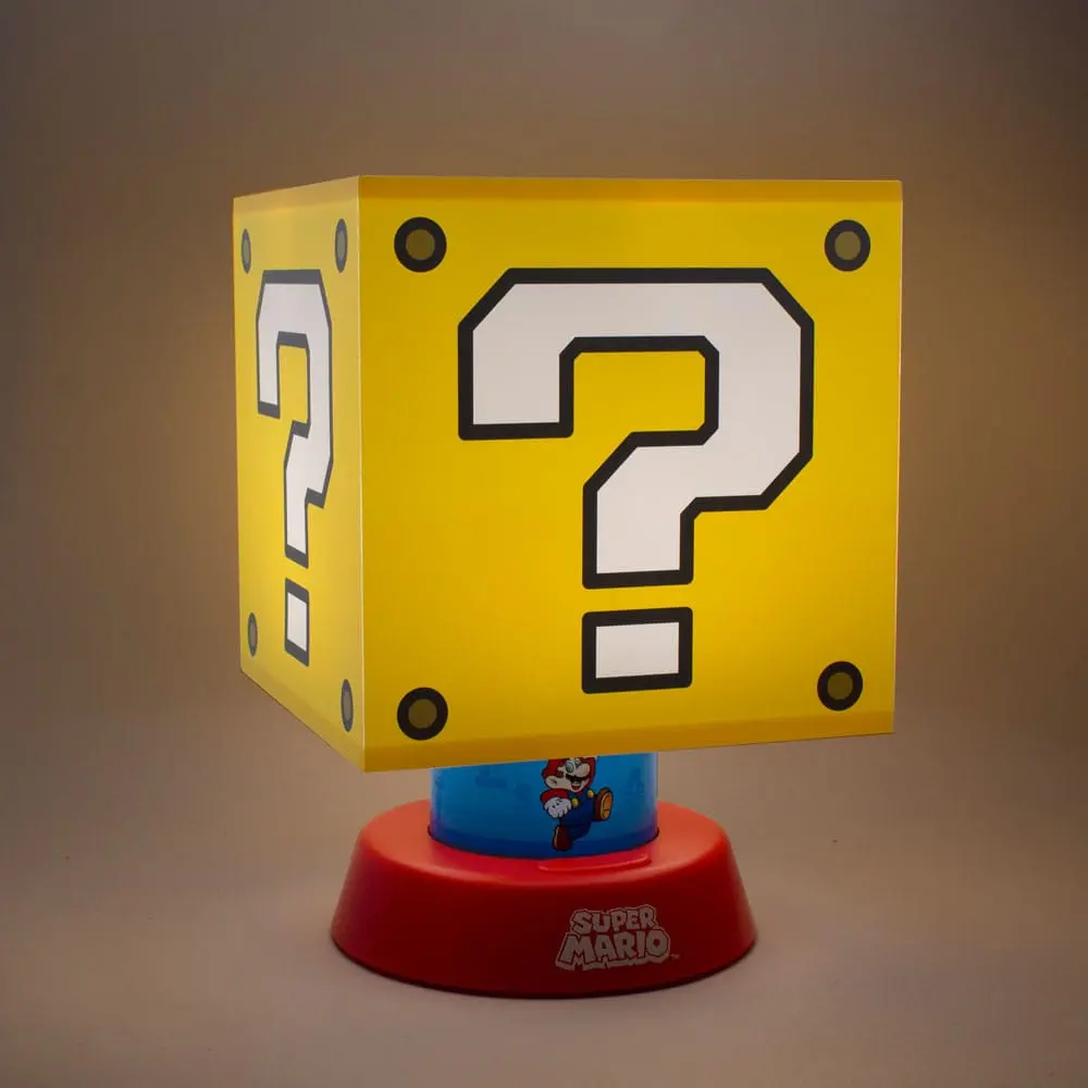 Super Mario LED-Lampe Icon 26 cm Produktfoto