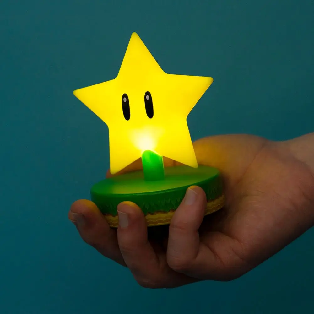 Super Mario Icon Lampe Super Star (V2) termékfotó