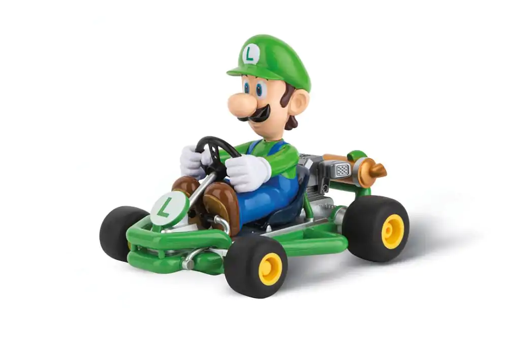 Super Mario Kart ferngesteuertes Auto 1/18 2.4GHz Pipe Kart Luigi Produktfoto