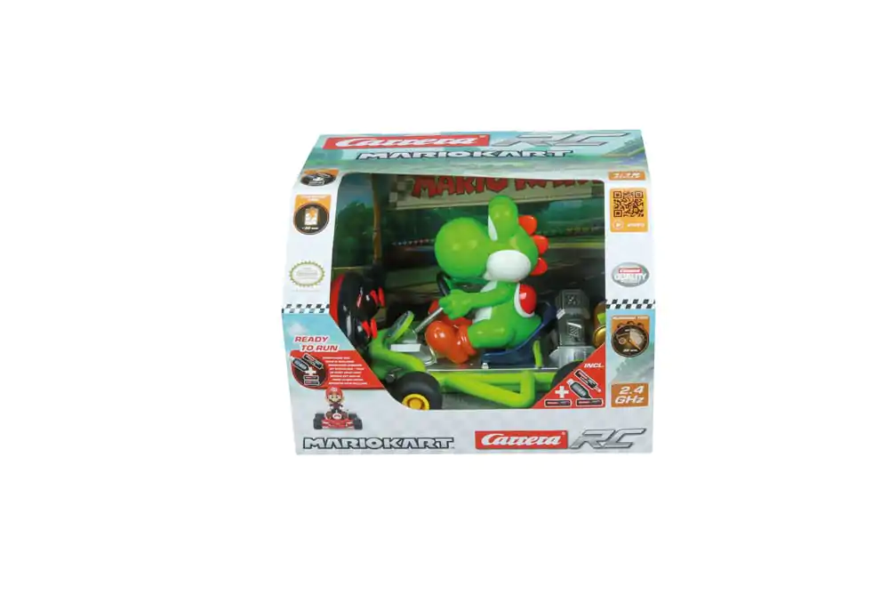 Super Mario Kart ferngesteuertes Auto 1/18 2.4GHz Pipe Kart Yoshi Produktfoto