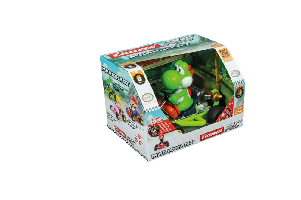 Super Mario Kart ferngesteuertes Auto 1/18 2.4GHz Pipe Kart Yoshi Produktfoto