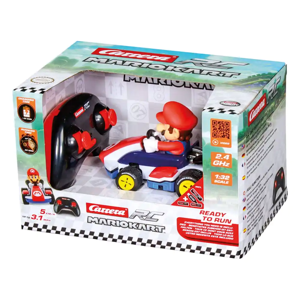 Super Mario Kart ferngesteuertes Rennkart 1/32 2,4GHz Mario Produktfoto