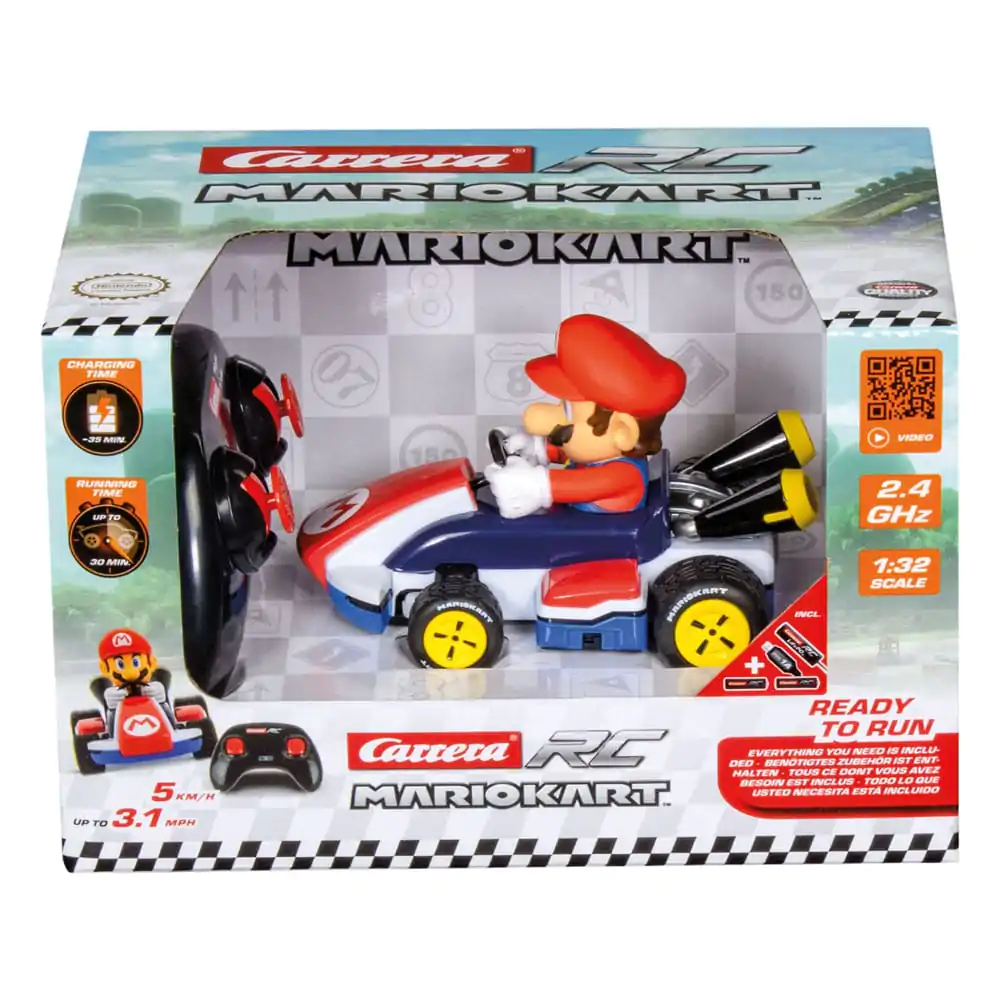 Super Mario Kart ferngesteuertes Rennkart 1/32 2,4GHz Mario Produktfoto