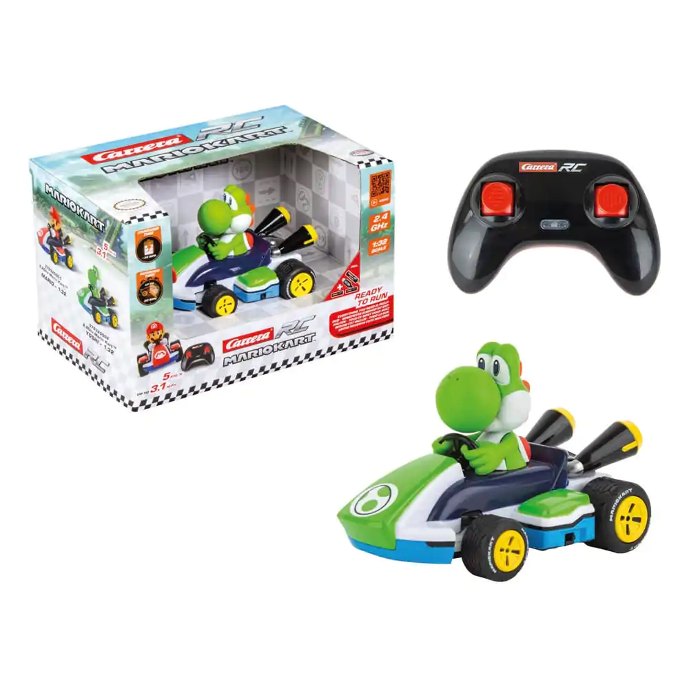 Super Mario Kart RC ferngesteuertes Rennkart 1/32 2,4GHz Yoshi Produktfoto