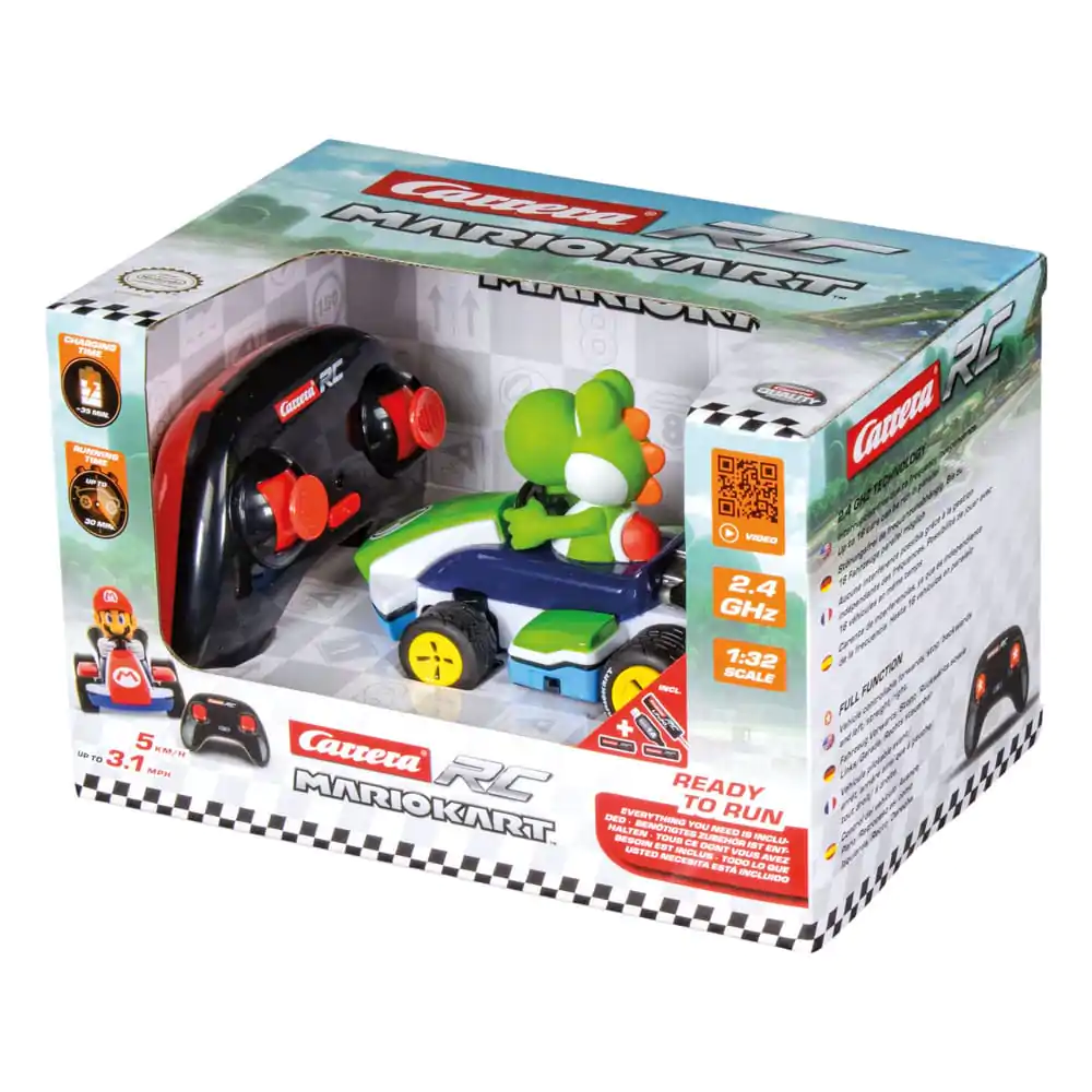 Super Mario Kart RC ferngesteuertes Rennkart 1/32 2,4GHz Yoshi Produktfoto