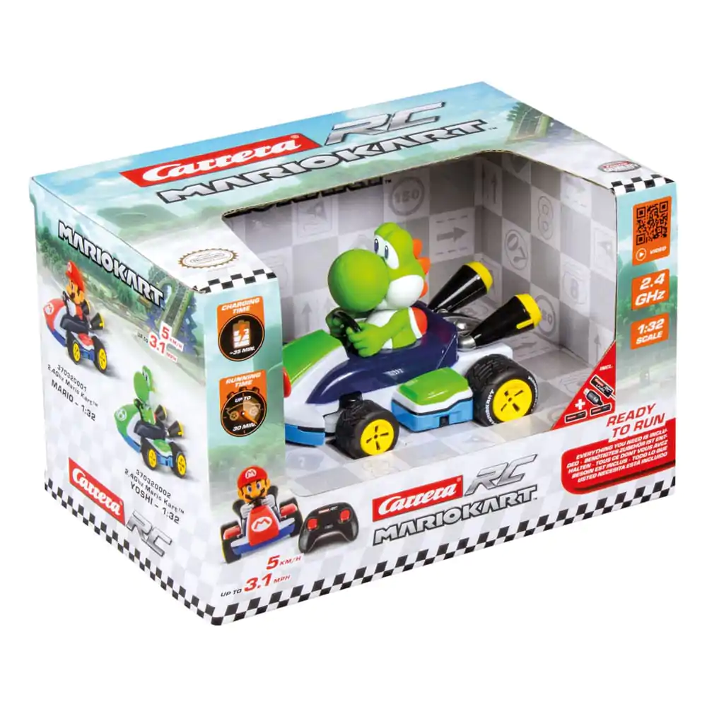 Super Mario Kart RC ferngesteuertes Rennkart 1/32 2,4GHz Yoshi Produktfoto