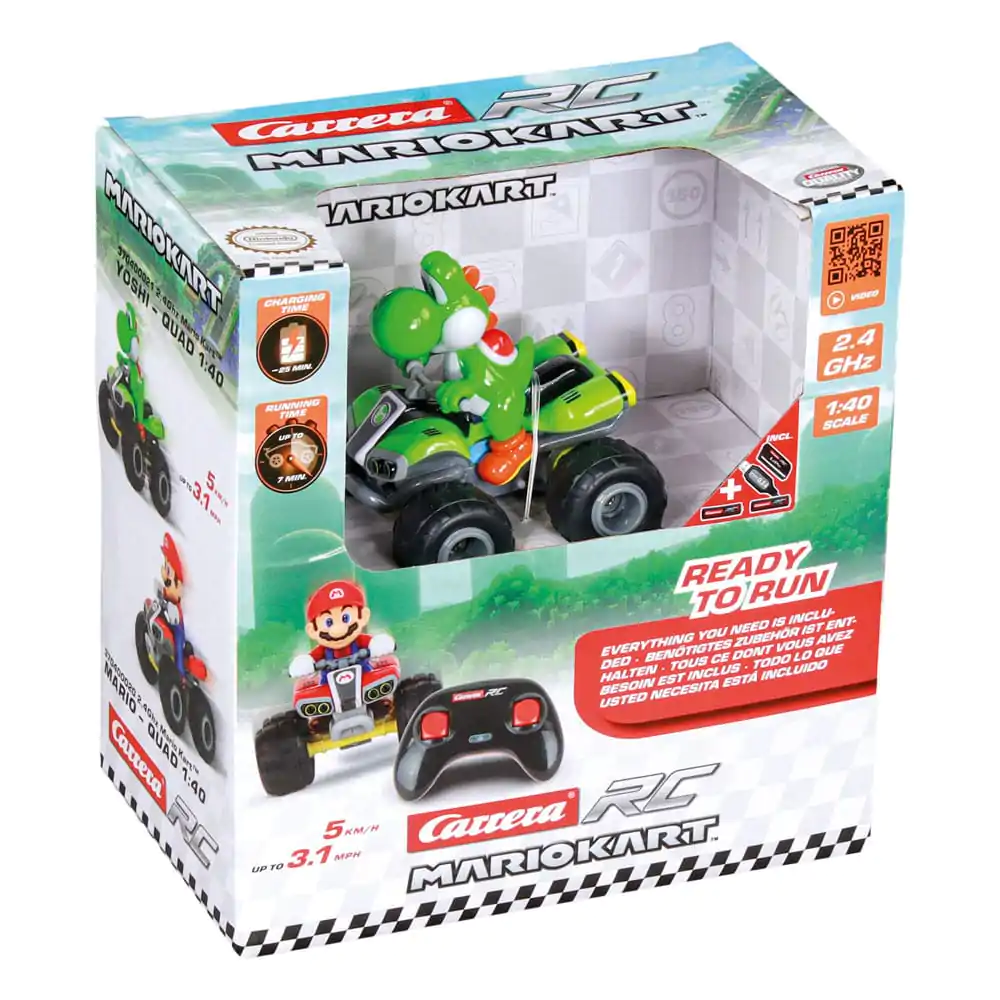 Super Mario Kart RC ferngesteuerter Quad 1/40 2.4GHz Yoshi Produktfoto