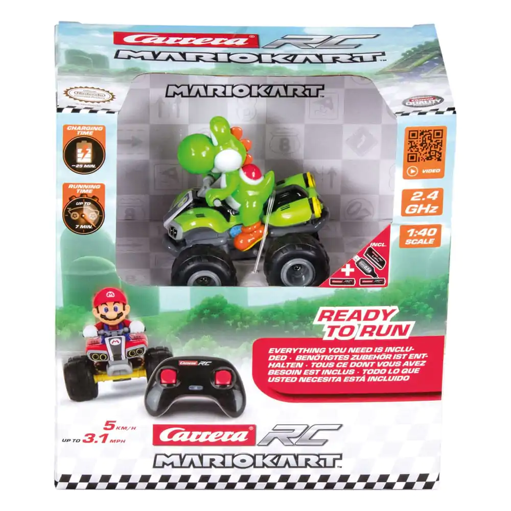Super Mario Kart RC ferngesteuerter Quad 1/40 2.4GHz Yoshi Produktfoto