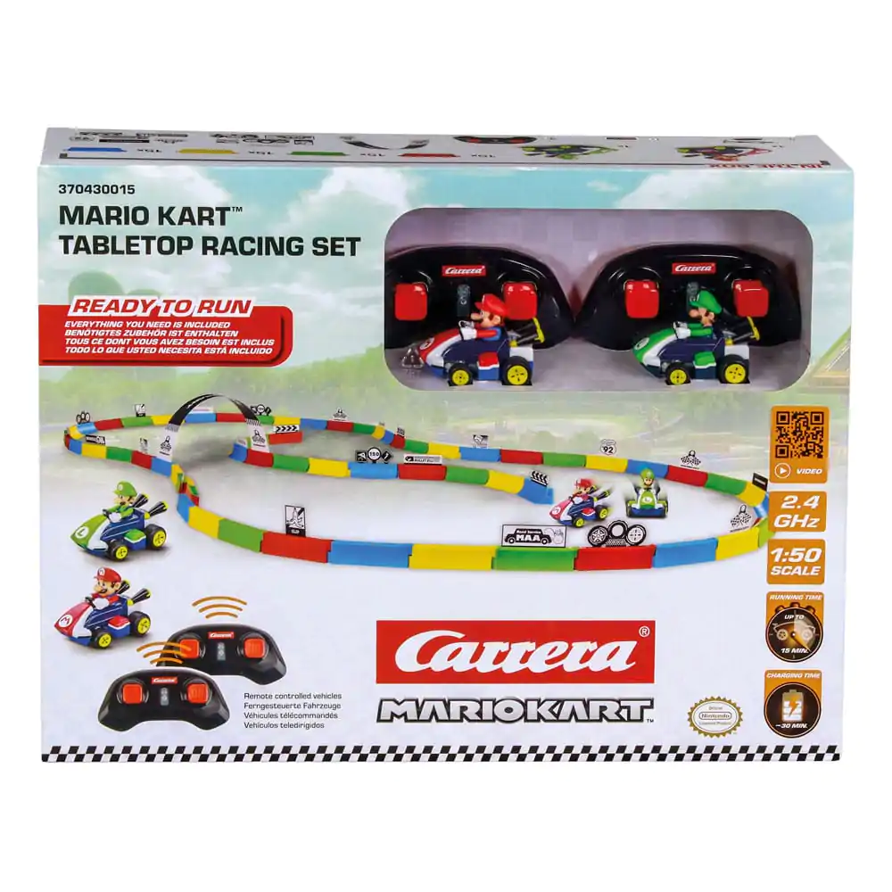Super Mario Kart RC ferngesteuertes Auto 1/43 2,4 GHz Tischrennset Mario Produktfoto