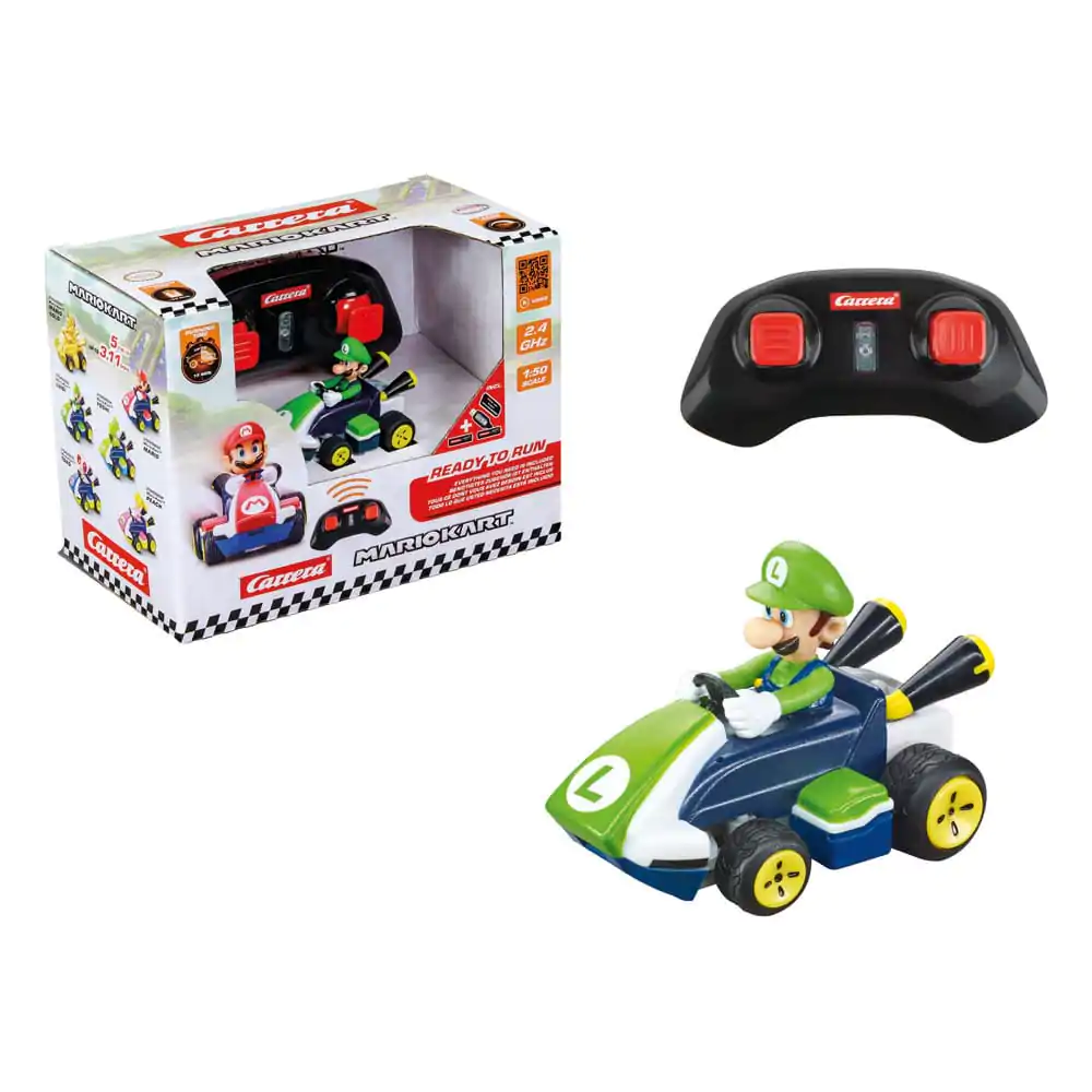 Super Mario Kart RC ferngesteuertes Auto 1/50 2.4GHz Mini Luigi Produktfoto