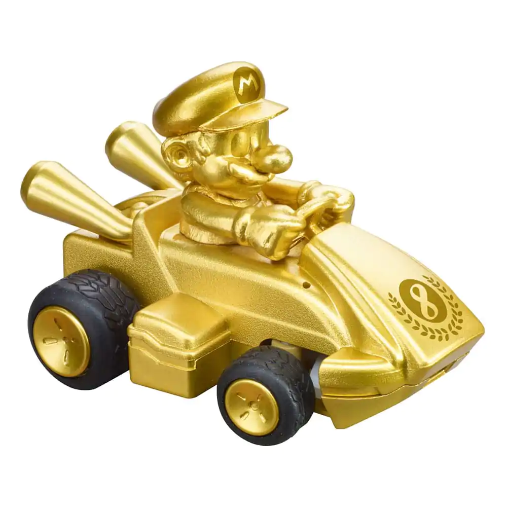 Super Mario Kart RC ferngesteuertes Auto 1/50 2.4GHz Mini Mario Gold Produktfoto