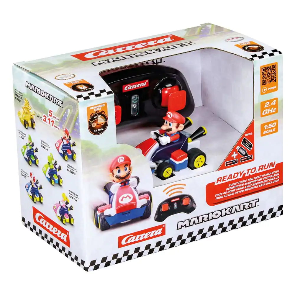Super Mario Kart RC ferngesteuertes Auto 1/50 2.4GHz Mini Mario Produktfoto