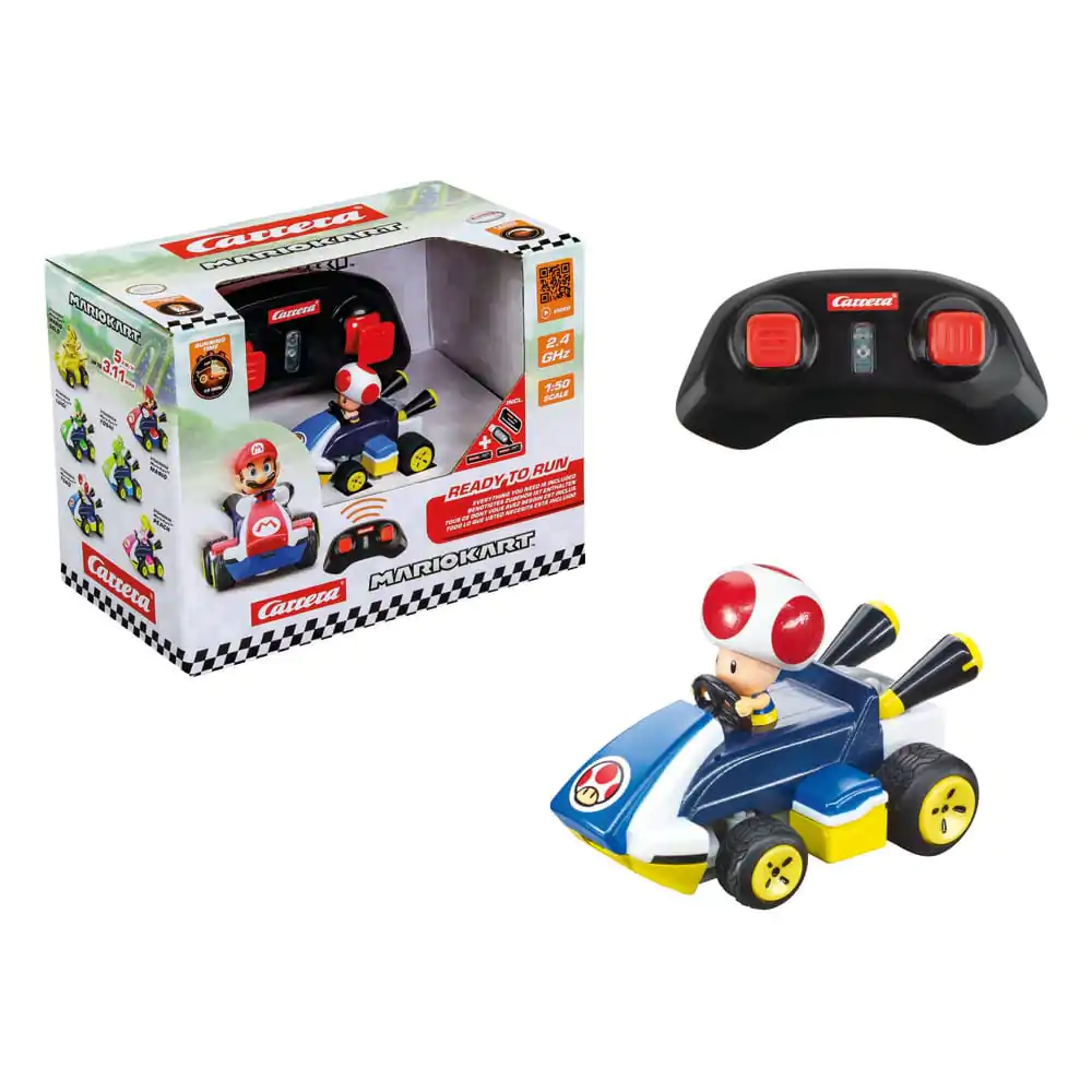 Super Mario Kart RC ferngesteuertes Auto 1/50 2.4GHz Mini Toad Produktfoto