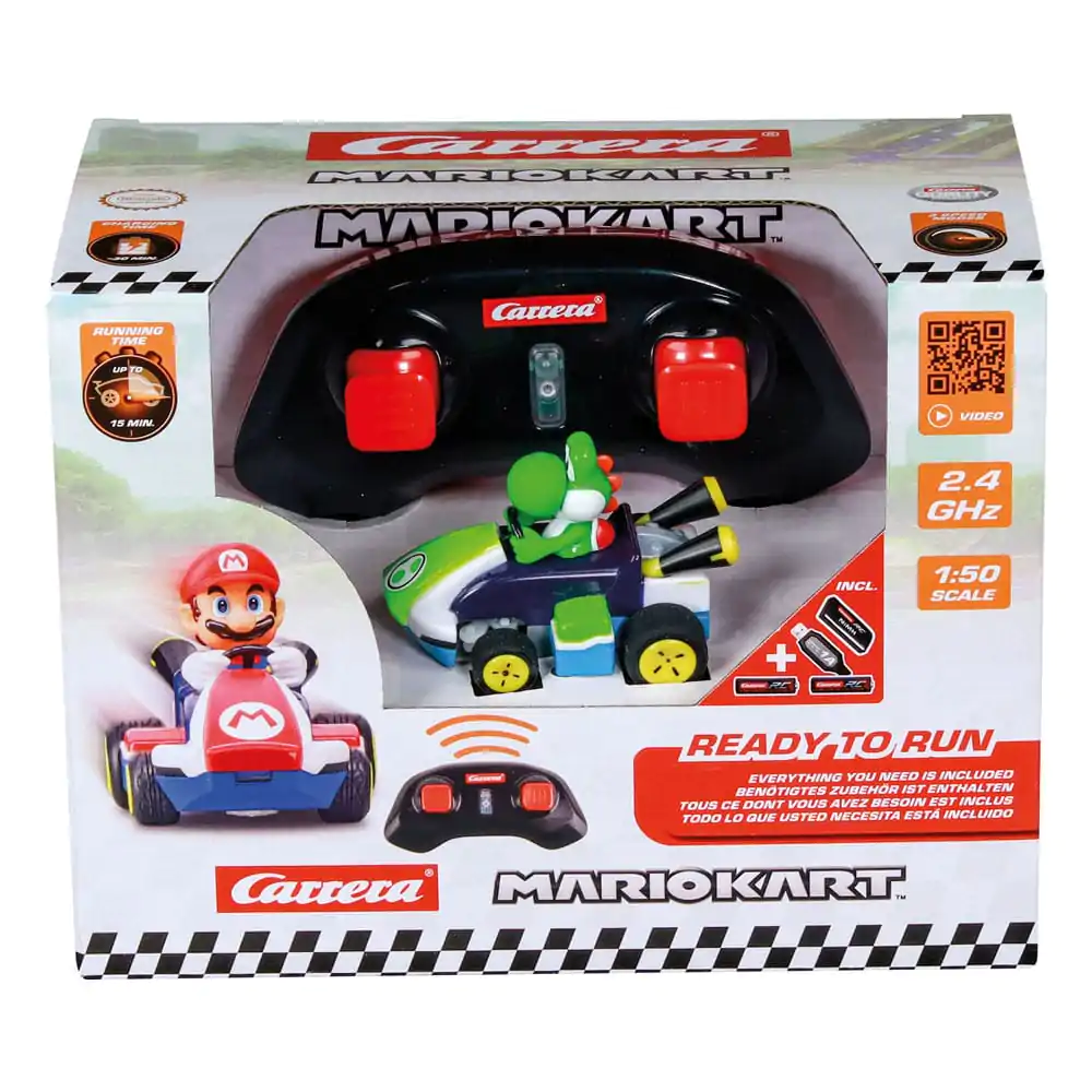 Super Mario Kart RC ferngesteuertes Auto 1/50 2.4GHz Mini Yoshi Produktfoto