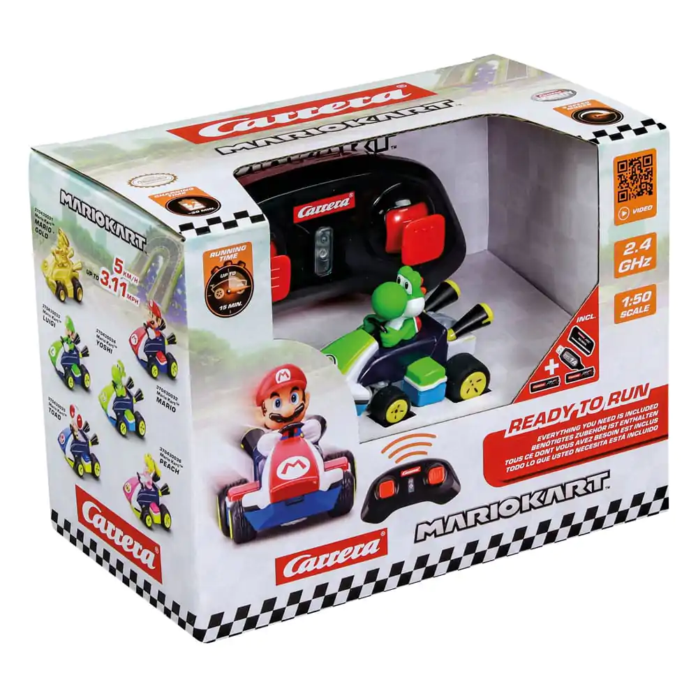 Super Mario Kart RC ferngesteuertes Auto 1/50 2.4GHz Mini Yoshi Produktfoto