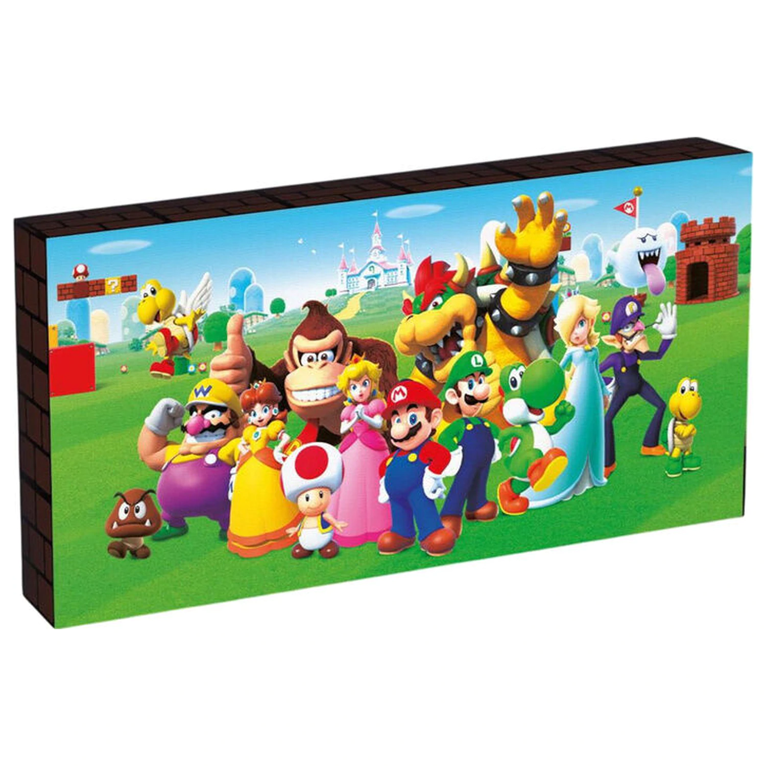 Super Mario leuchtende Leinwand Produktfoto