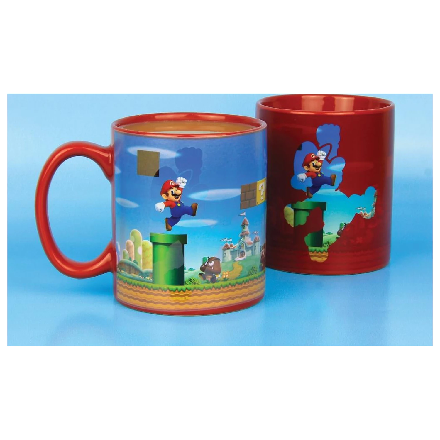 Super Mario Level Farbwechseltasse Produktfoto