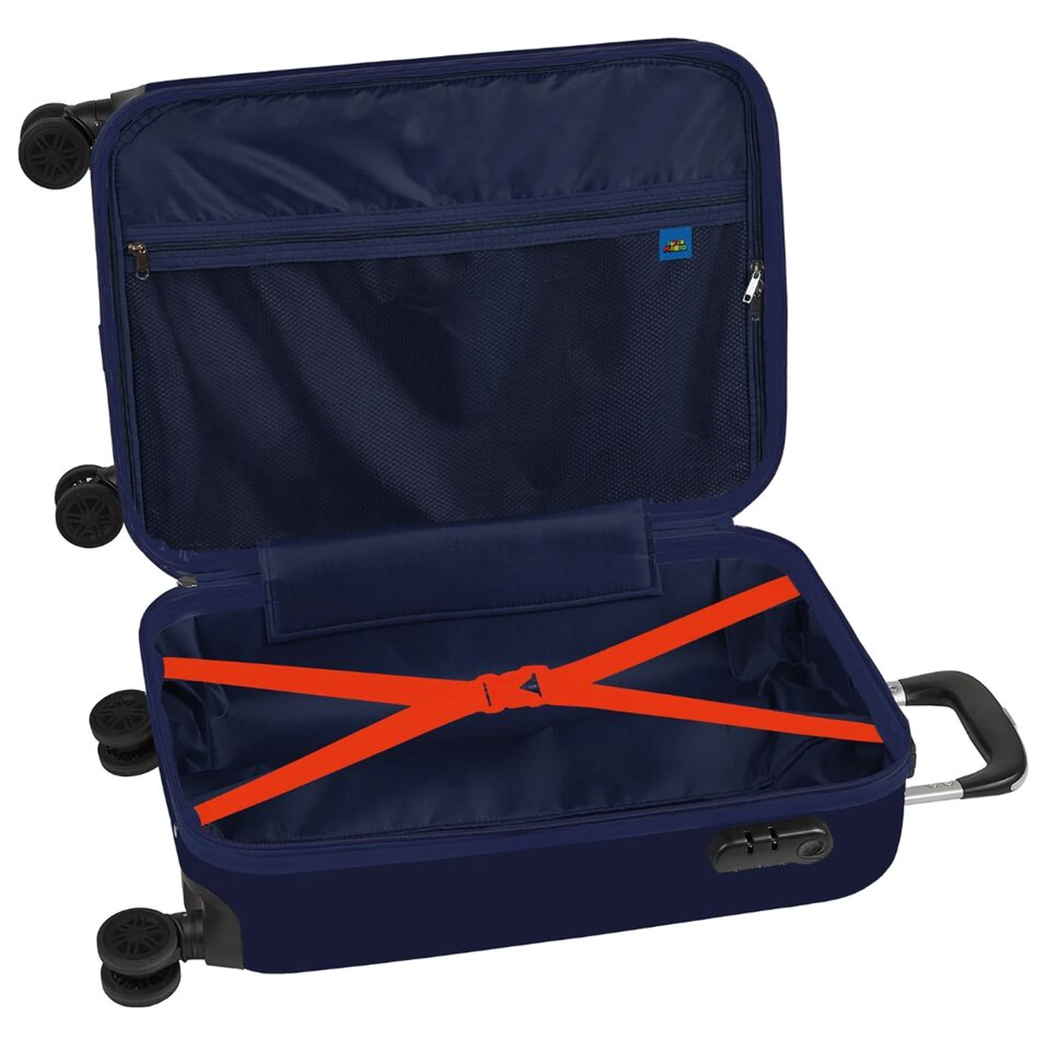 Super Mario Mamma Mia ABS Trolley Koffer 55cm Produktfoto