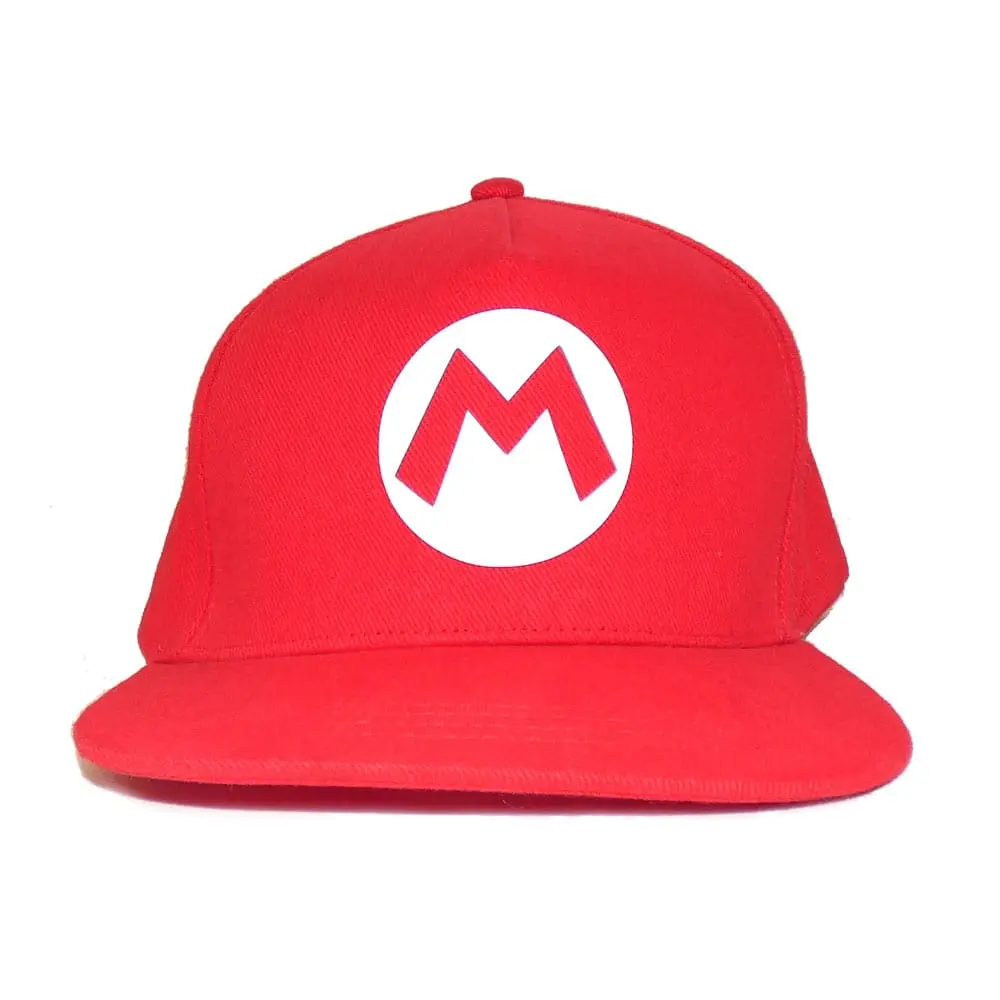 Super Mario Snapback Cap Mario Badge termékfotó
