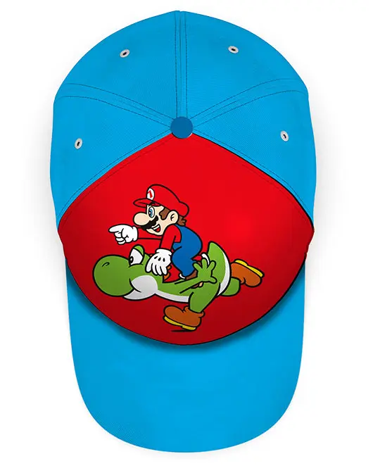 Super Mario Mario und Yoshi Kinder Baseball Cap Produktfoto