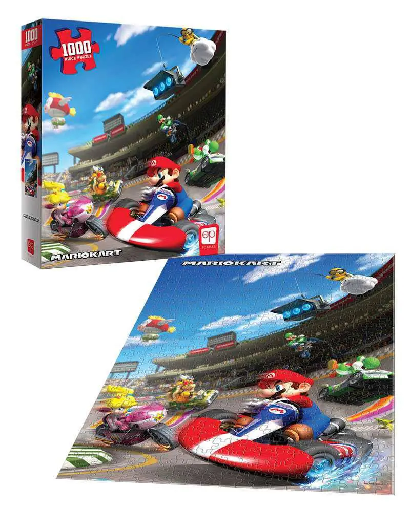 Super Mario Jigsaw Puzzle Mario Kart (1000 Stücke) Produktfoto