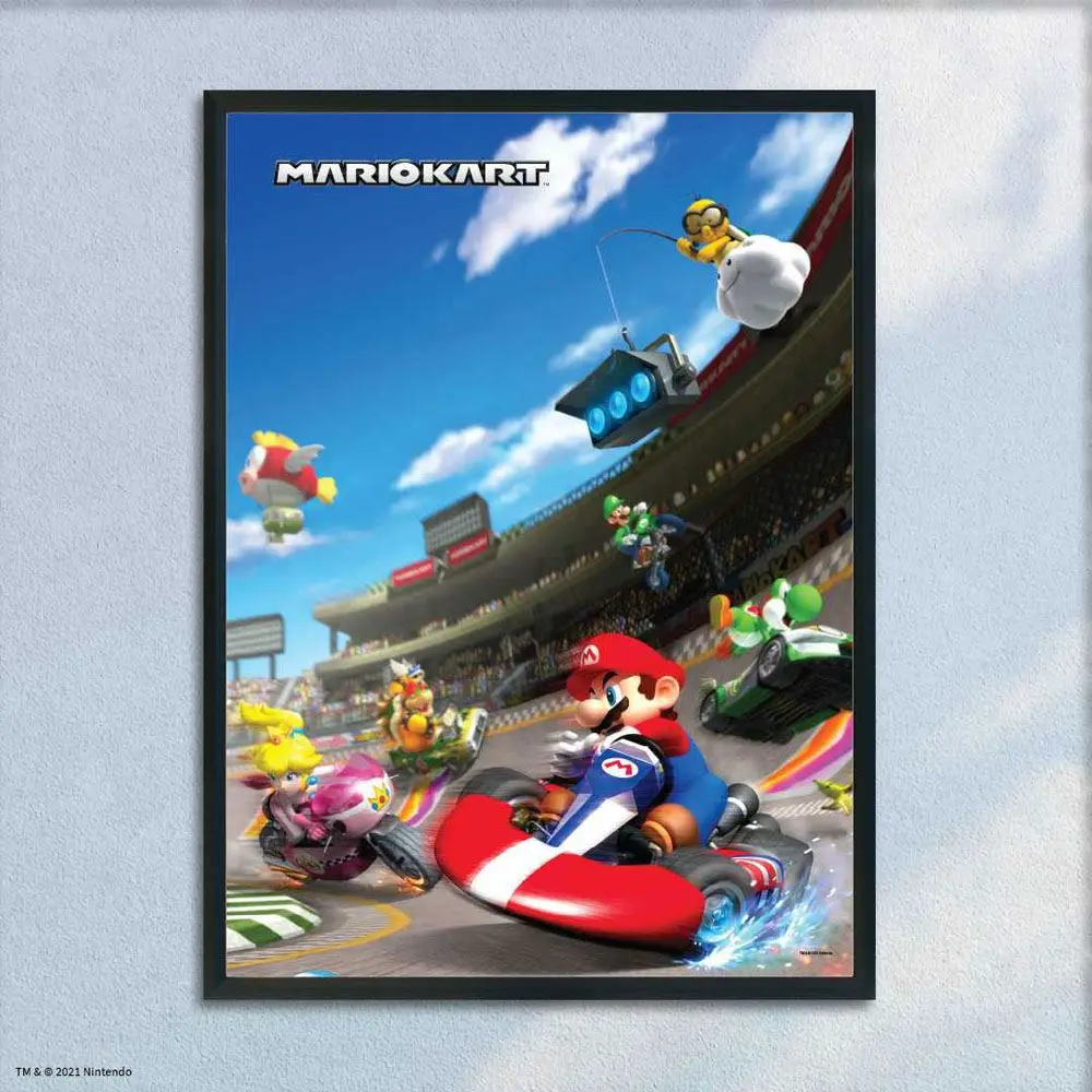 Super Mario Jigsaw Puzzle Mario Kart (1000 Stücke) Produktfoto