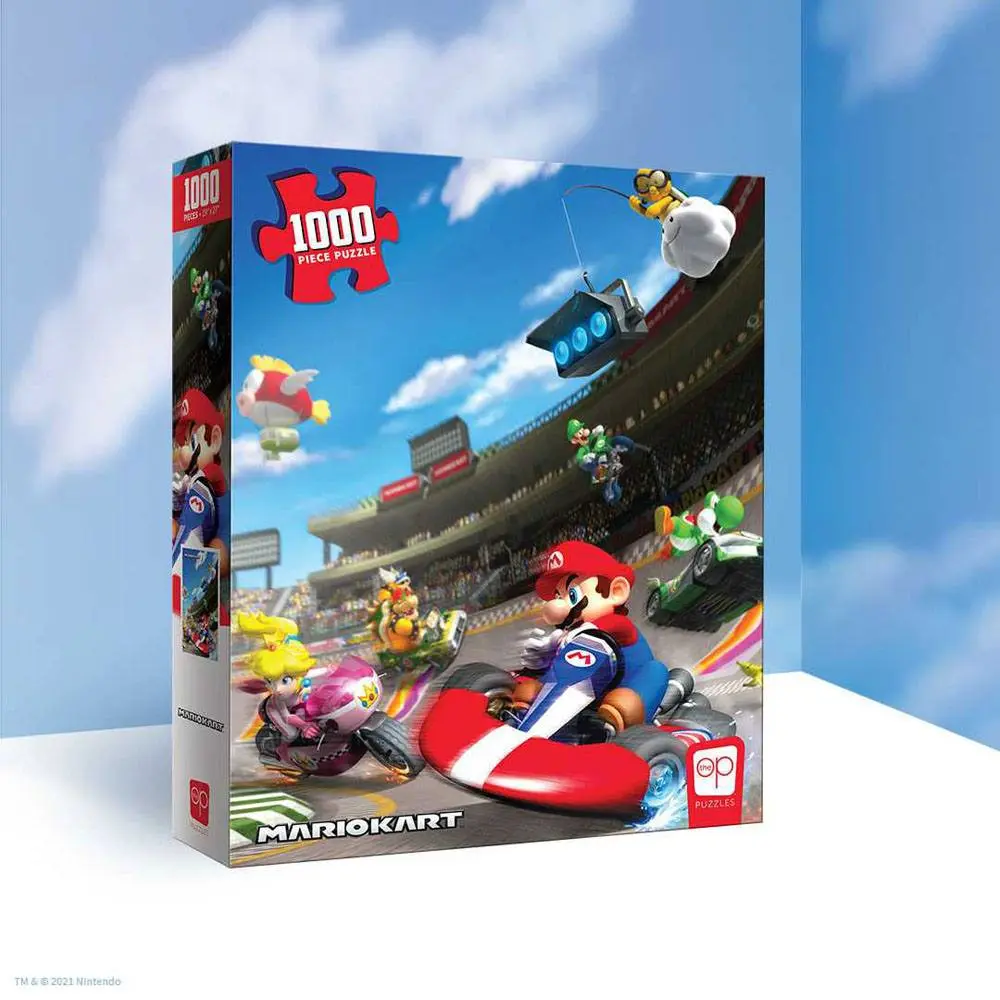Super Mario Jigsaw Puzzle Mario Kart (1000 Stücke) Produktfoto