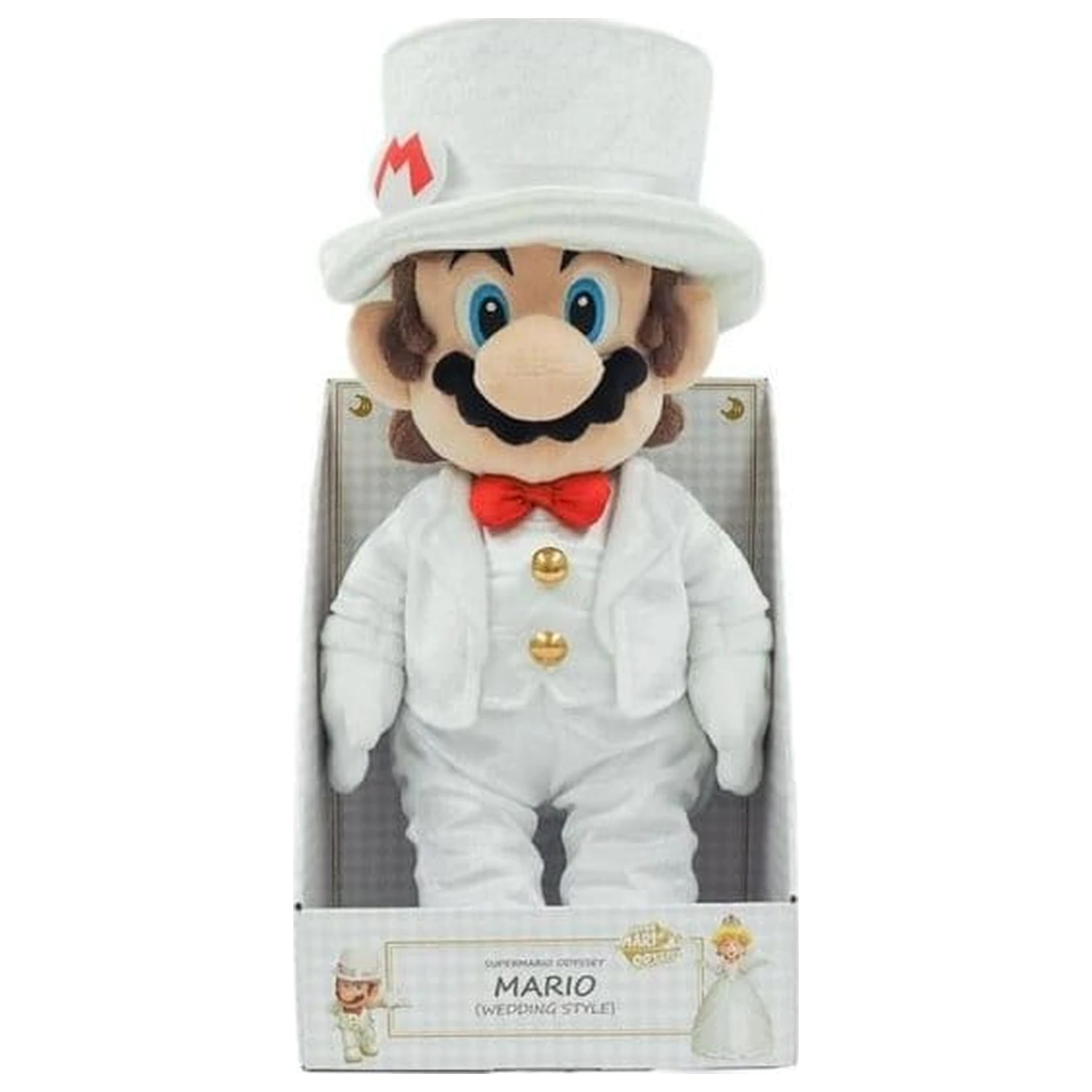 Super Mario Plüschfigur Mario Wedding 39 cm Produktfoto