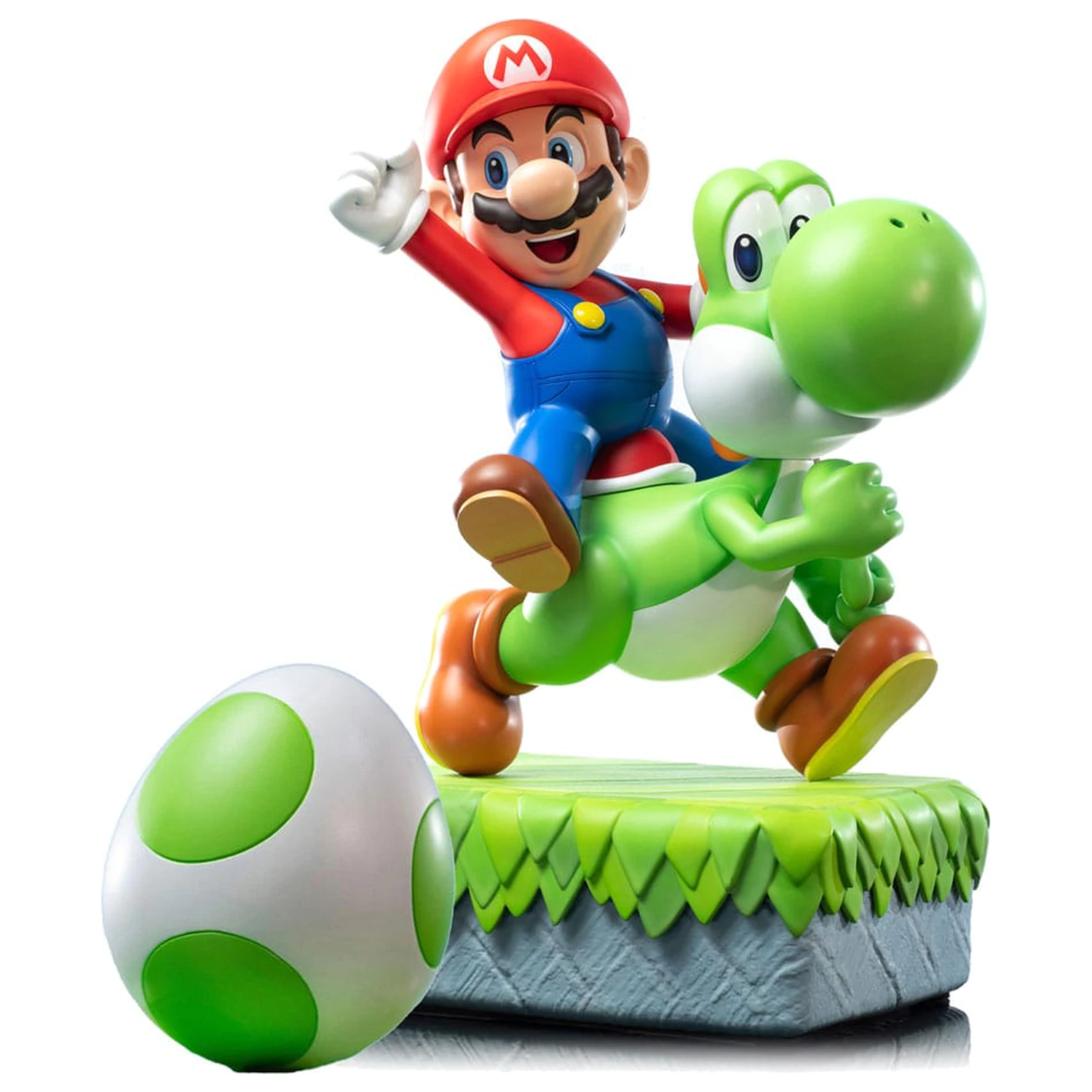 Super Mario Statue Mario & Yoshi 48 Zentimeter Produktfoto