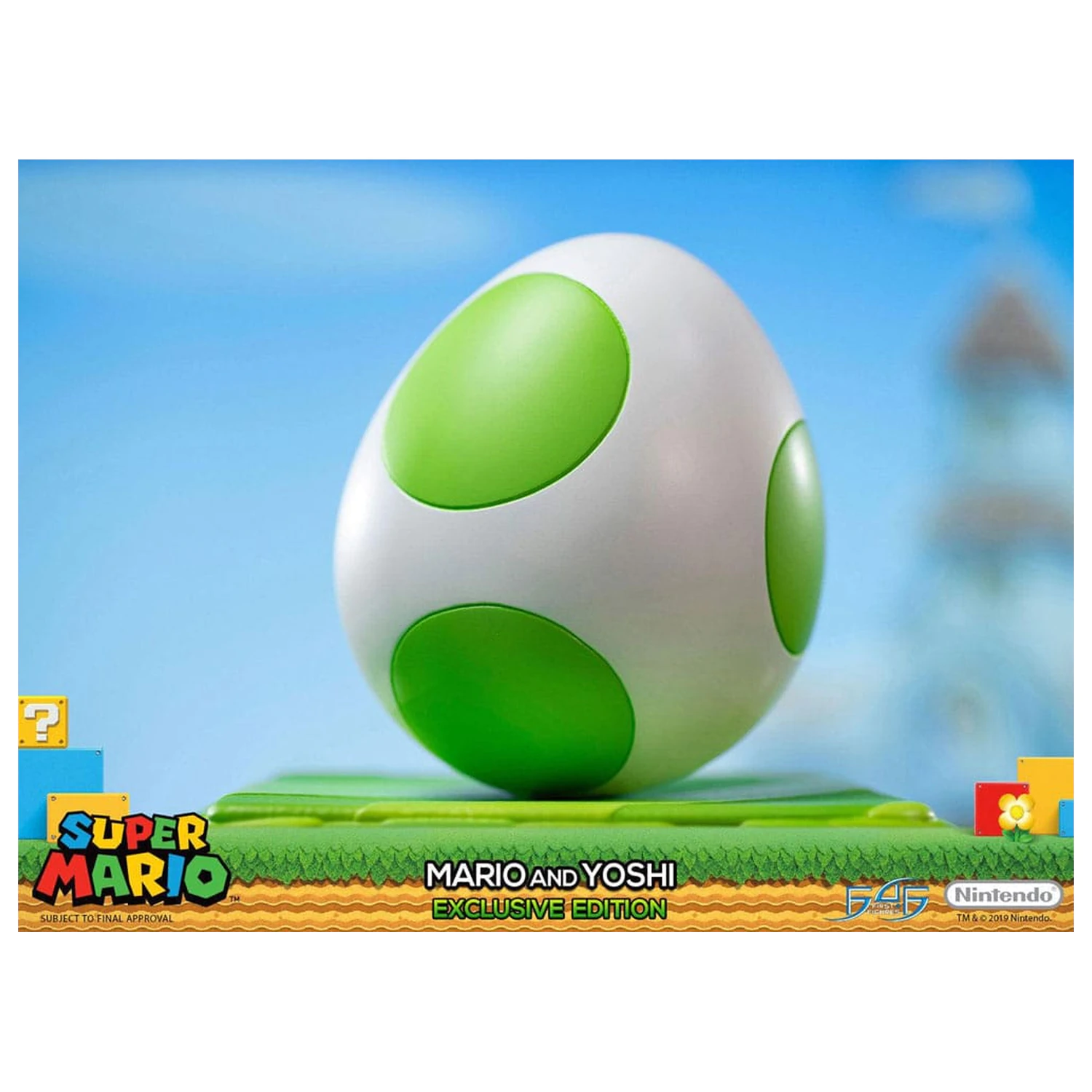 Super Mario Statue Mario & Yoshi 48 Zentimeter Produktfoto