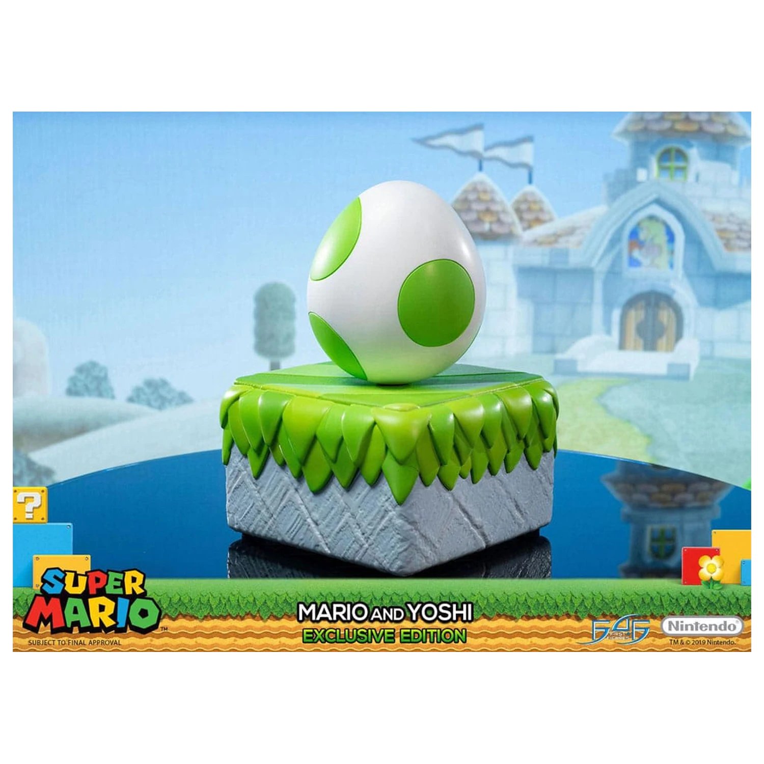 Super Mario Statue Mario & Yoshi 48 Zentimeter Produktfoto