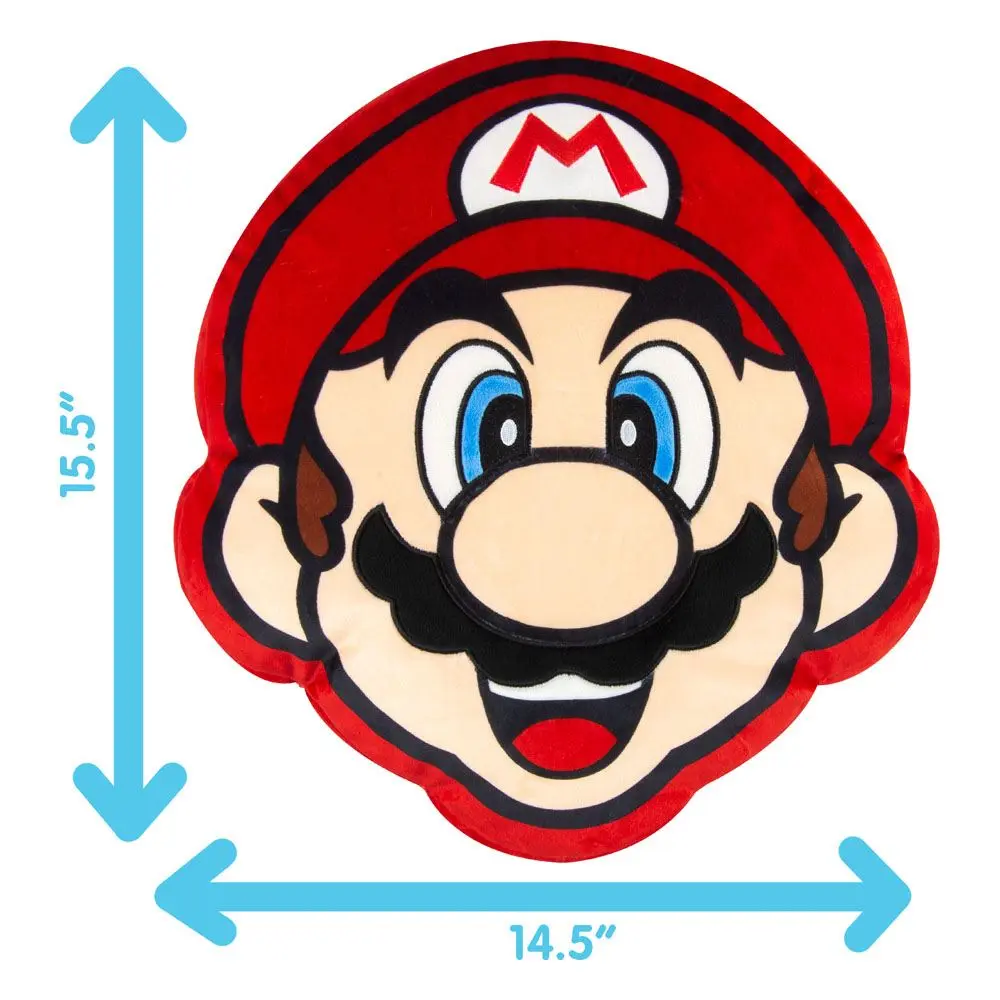 Super Mario Mocchi-Mocchi Plüschfigur Mario 39 cm Produktfoto