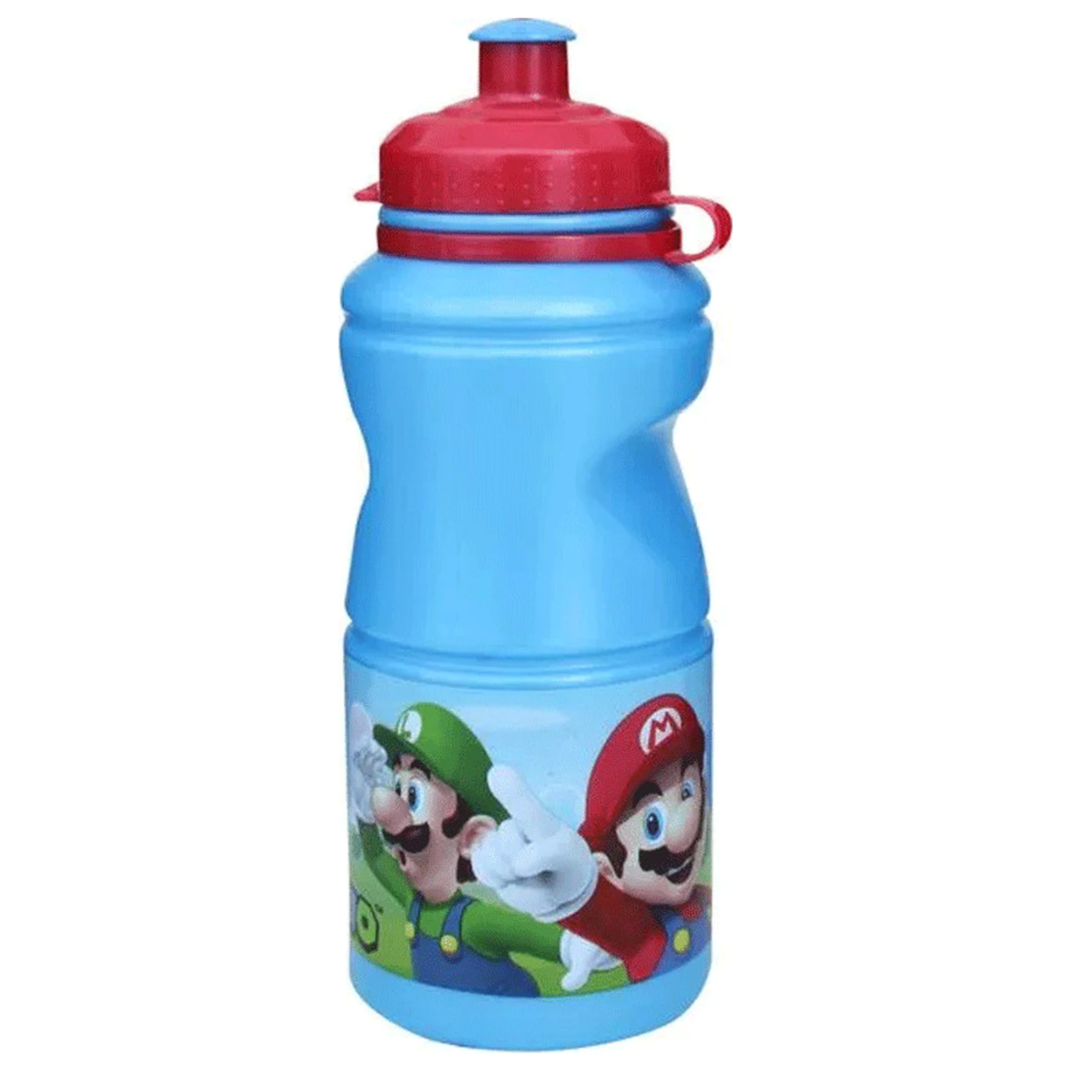 Super Mario Mushroom Kingdom Hold Plastik Sportflasche 380 ml Produktfoto