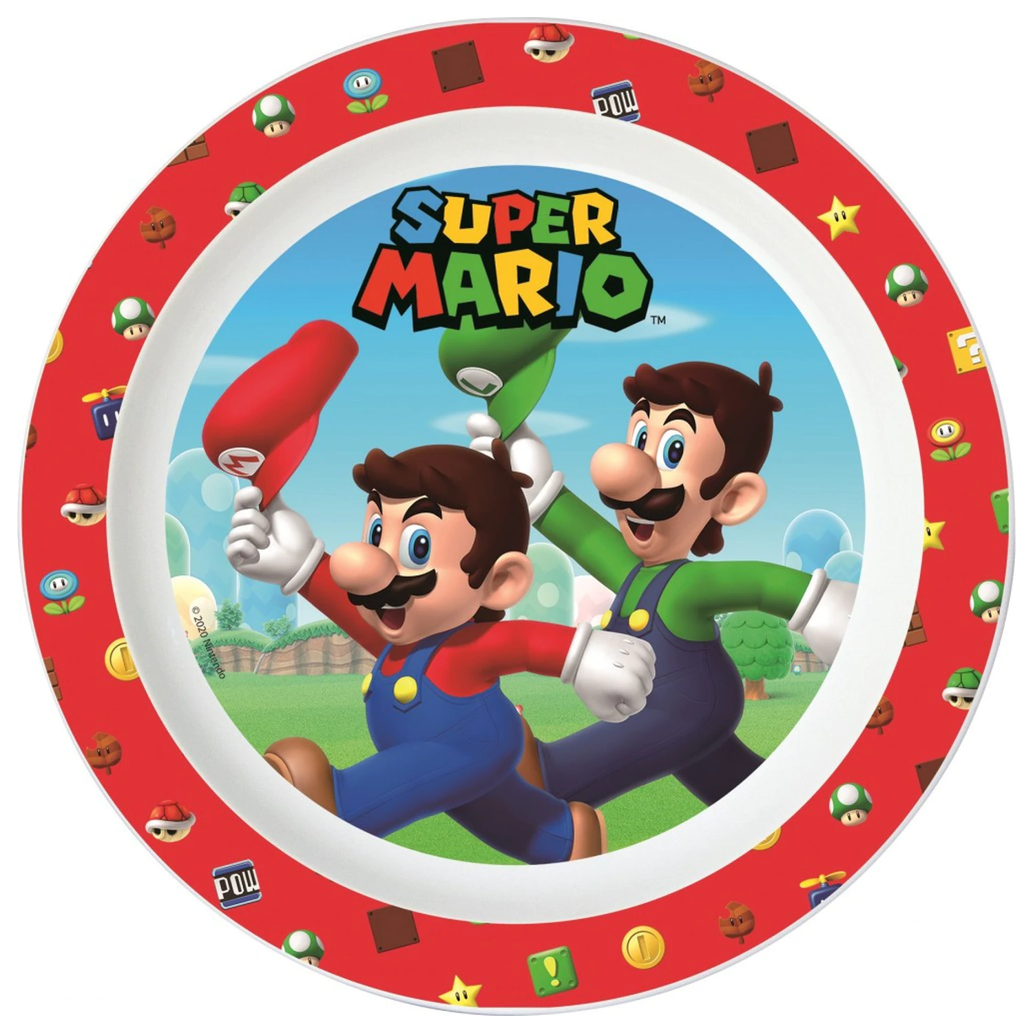 Super Mario Mushroom Kingdom Mikro-Flachplatte Produktfoto