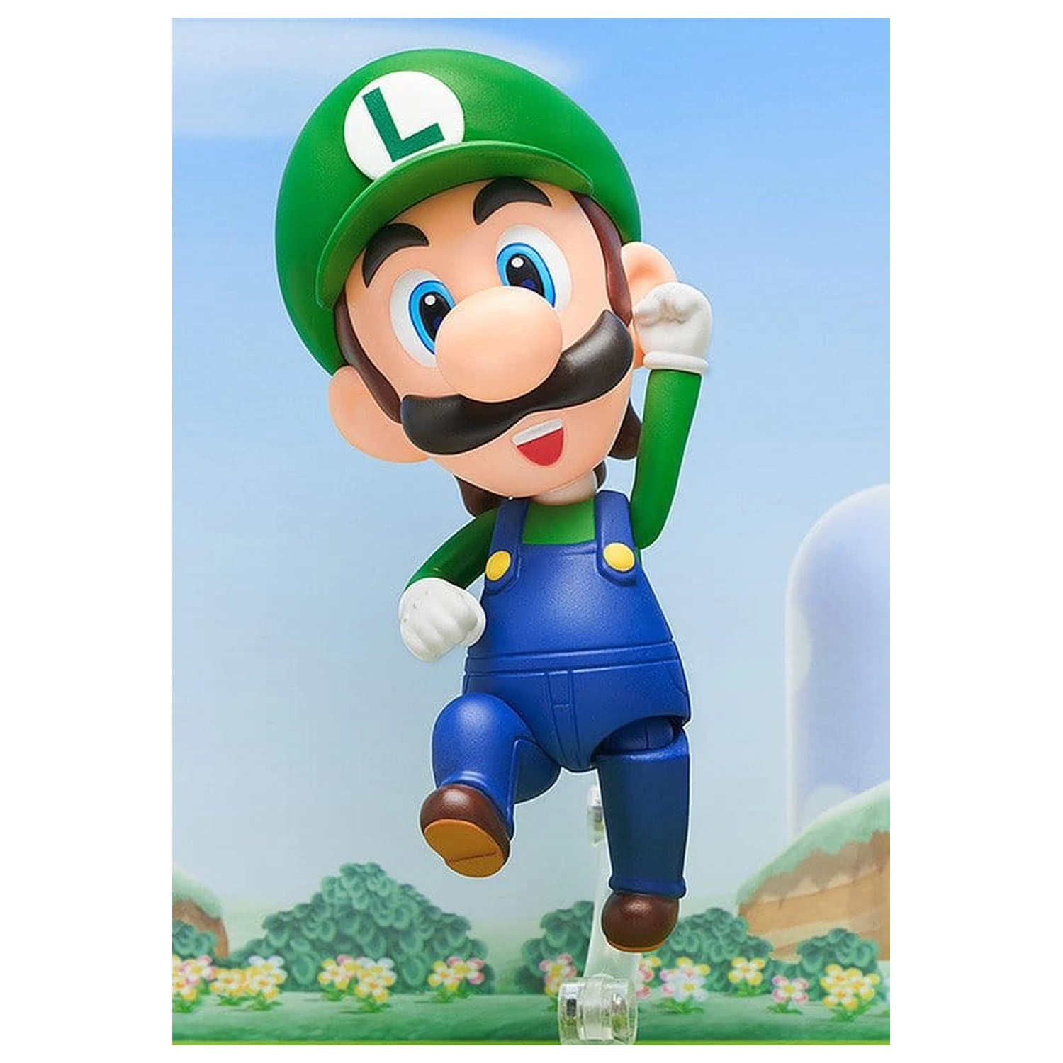Super Mario Nendoroid Actionfigur Luigi 10cm Produktfoto