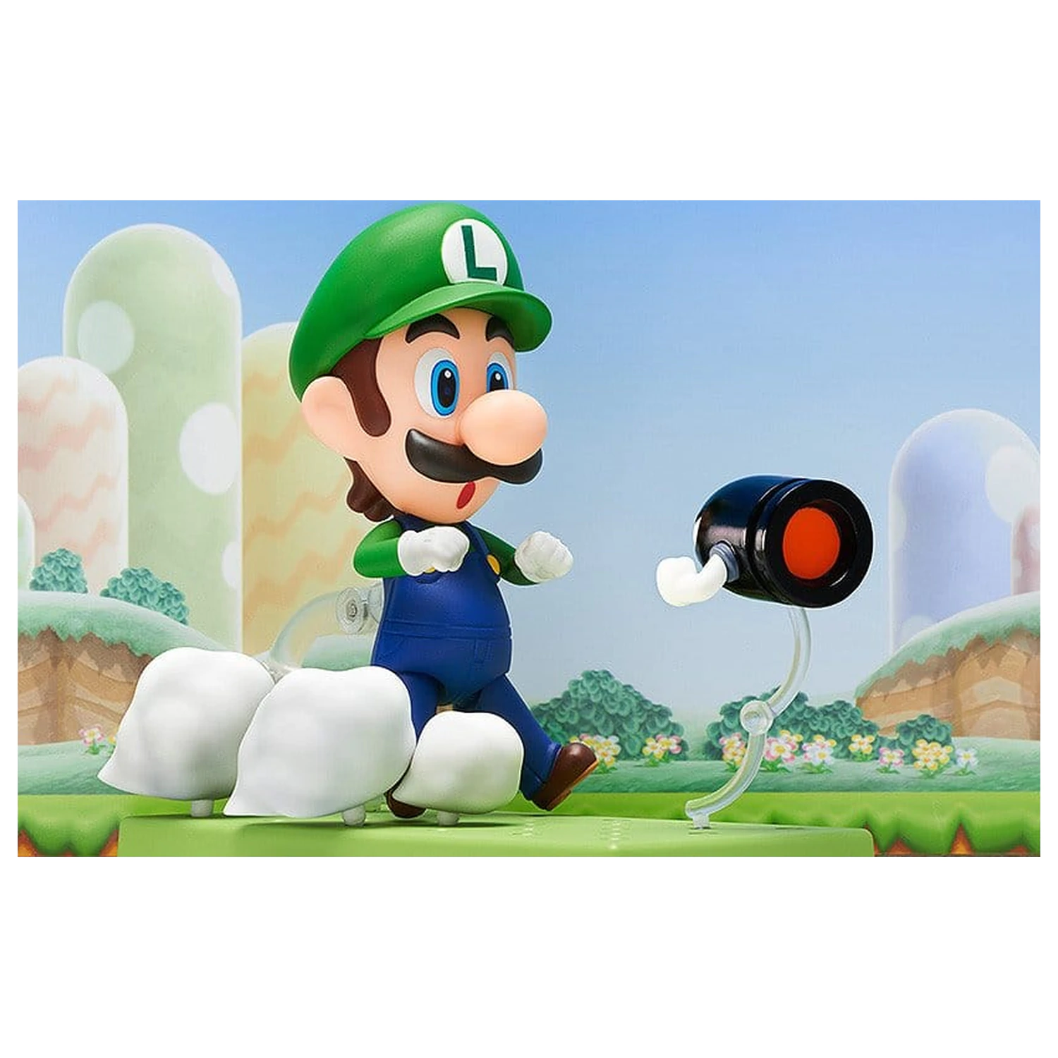 Super Mario Nendoroid Actionfigur Luigi 10cm Produktfoto