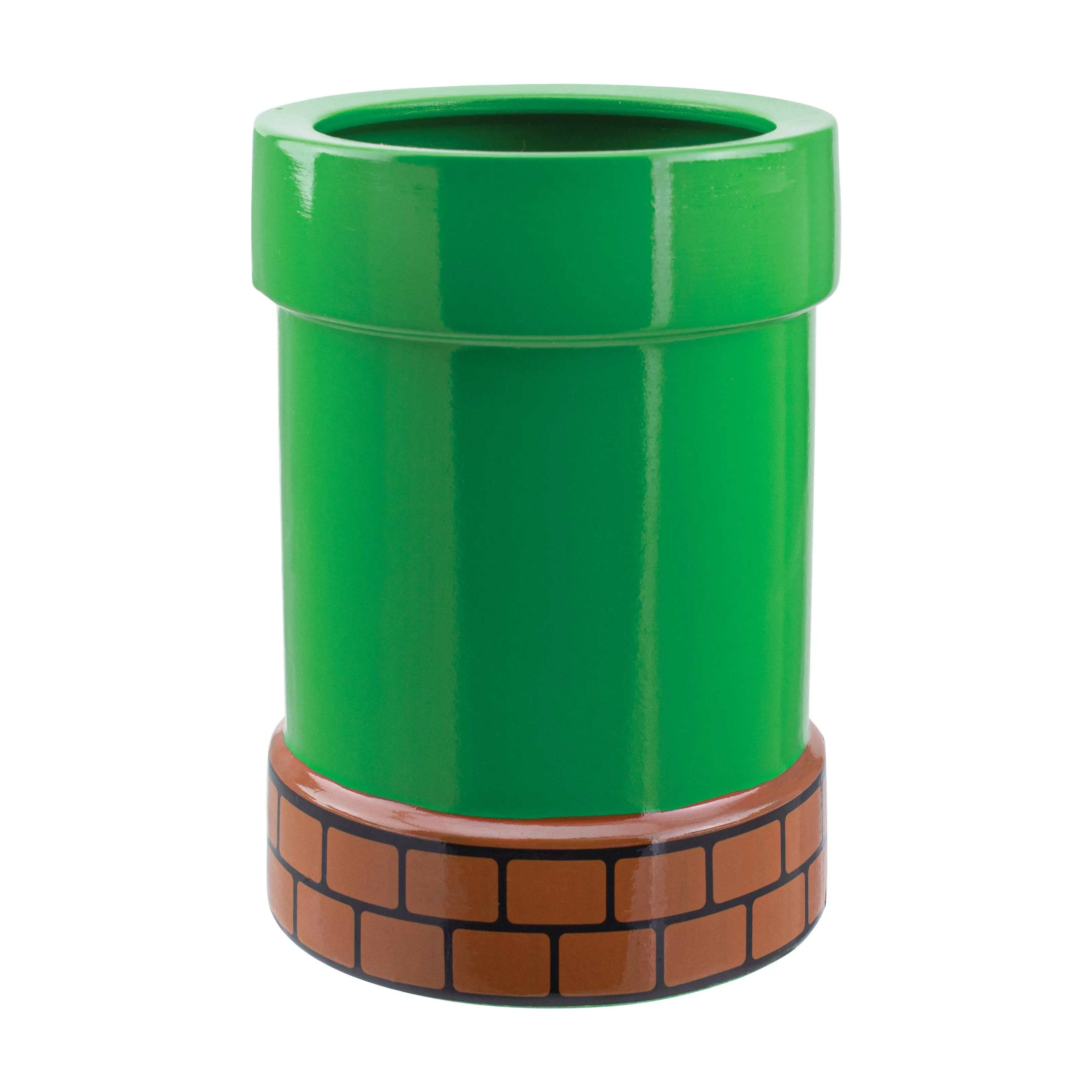 Super Mario Stiftebecher Topf Rohr Pflanze Produktfoto