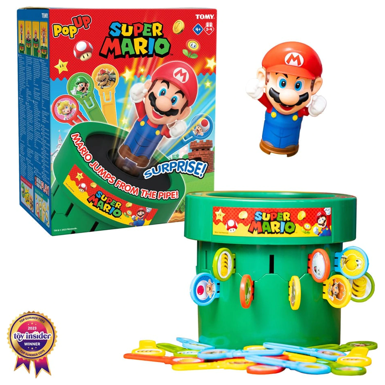 Super Mario Pop Up Spiel Mario Produktfoto
