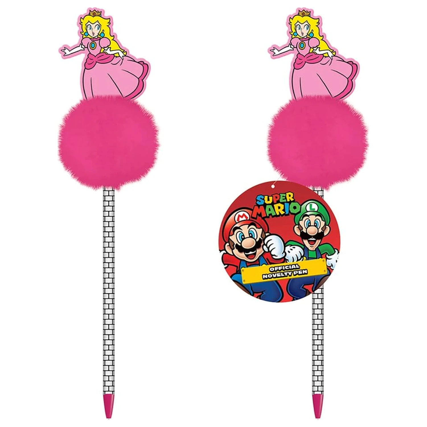 Super Mario Pom Pom Stift (Princess Peach) Produktfoto