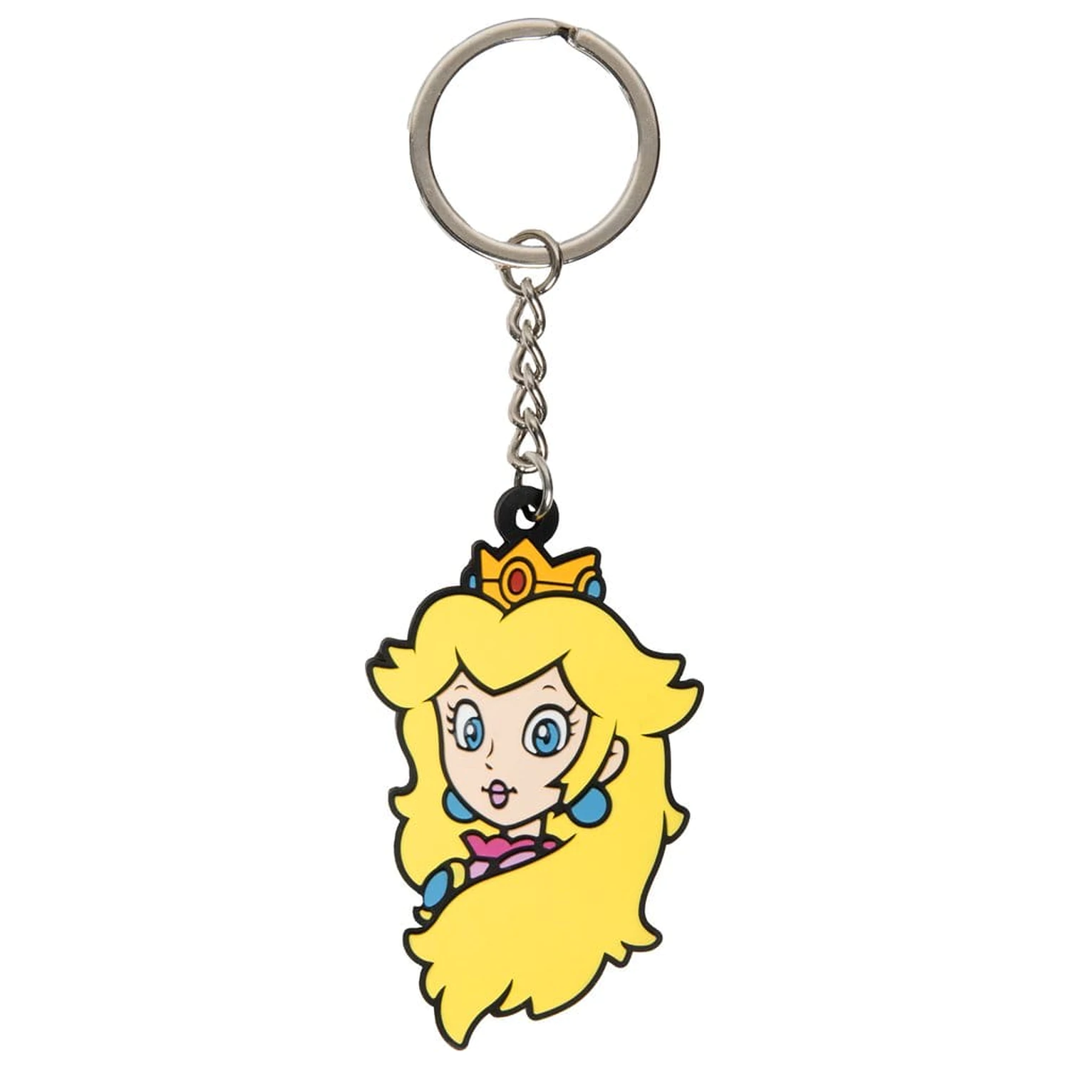 Super Mario Schlüsselanhänger Princess Peach PVC 6 cm Produktfoto