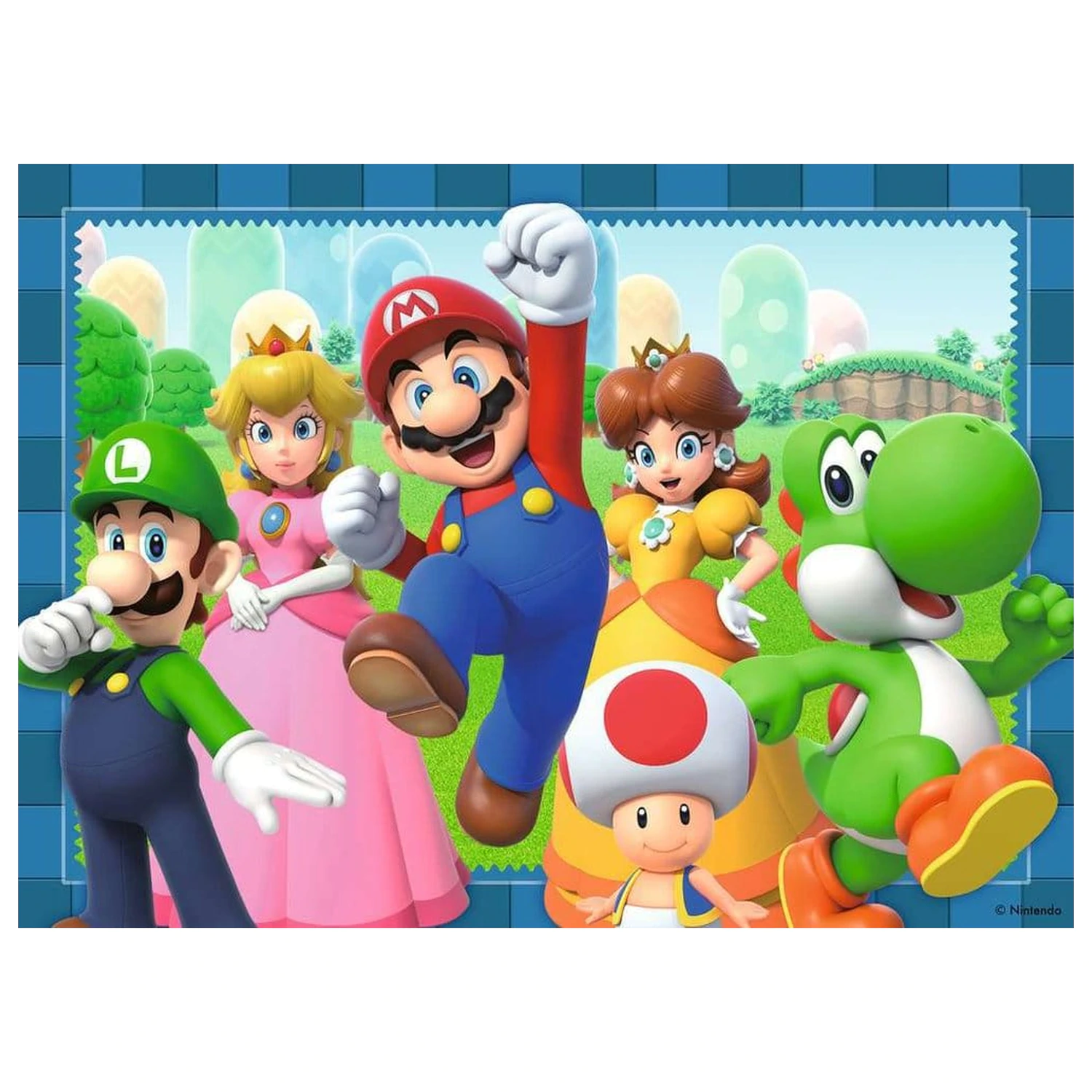 Super Mario Puzzle 4er-Pack Zeit für Mario! (4x100 Teile) Produktfoto