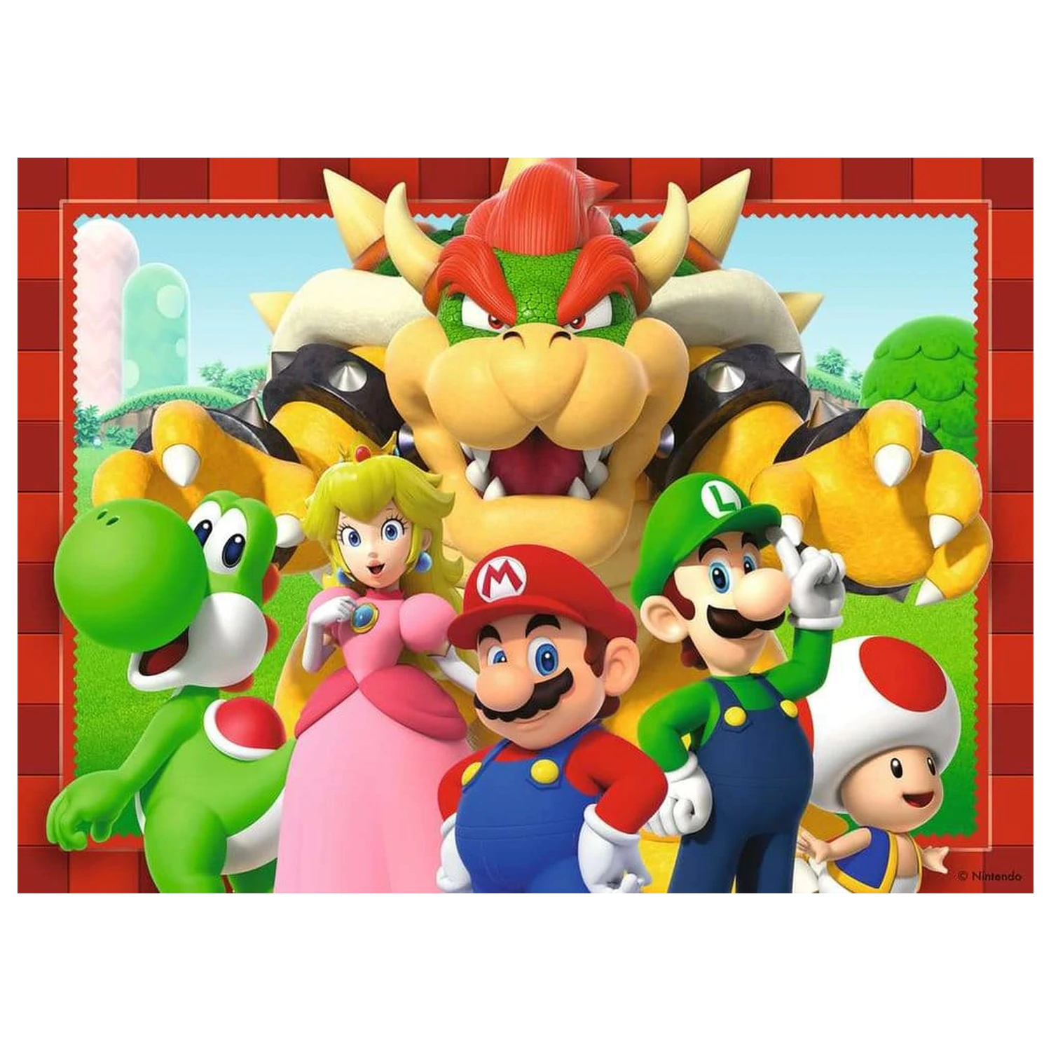 Super Mario Puzzle 4er-Pack Zeit für Mario! (4x100 Teile) Produktfoto