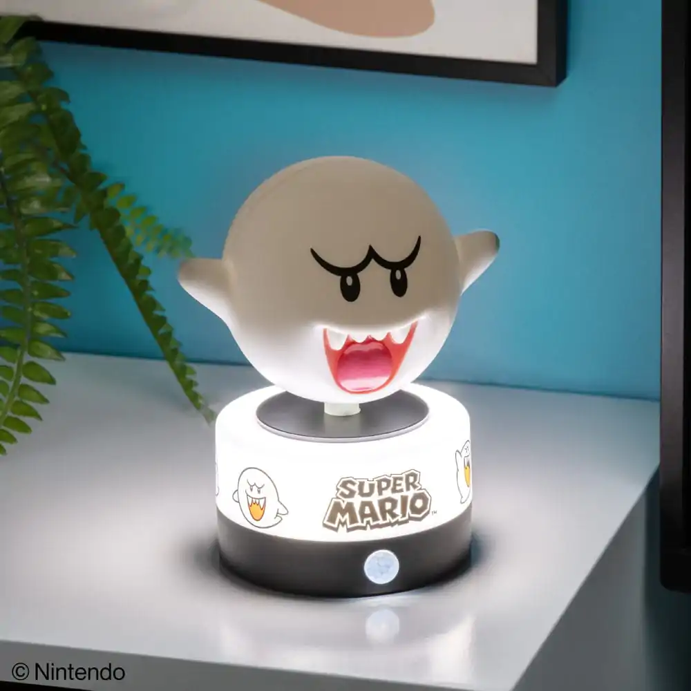 Super Mario Zimmer Schutz Boo Lampe Produktfoto