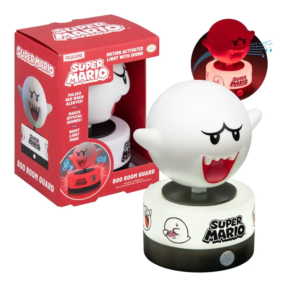Super Mario Zimmer Schutz Boo Lampe Produktfoto