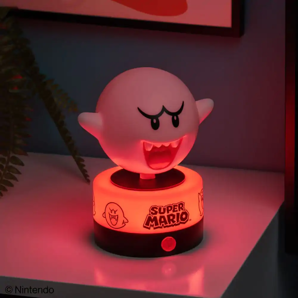 Super Mario Zimmer Schutz Boo Lampe Produktfoto